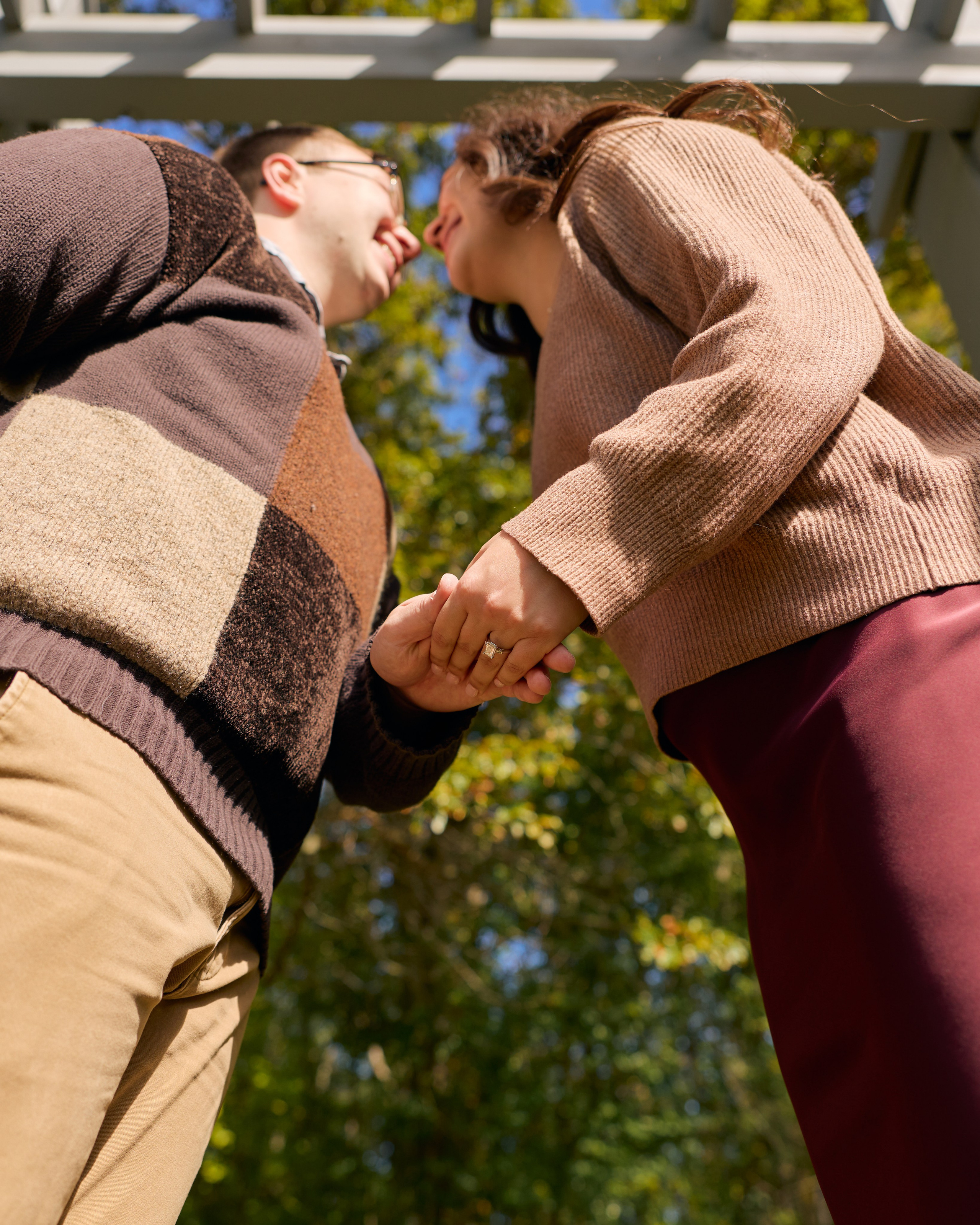 Inniswood Metro Gardens Gazebo Proposal | Westerville Ohio Photographer