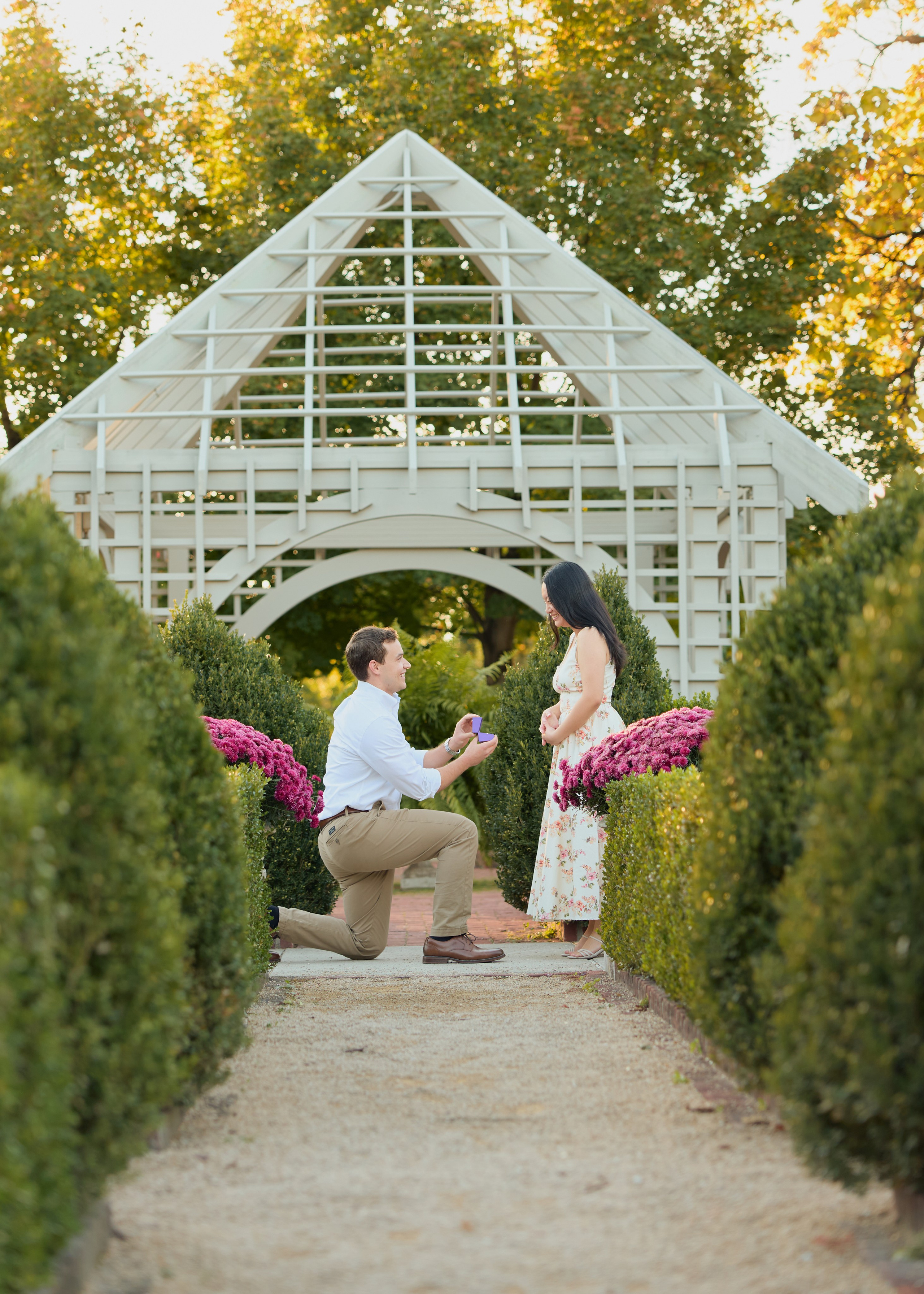Franklin Park Gazebo Proposal | Columbus Ohio Photographer