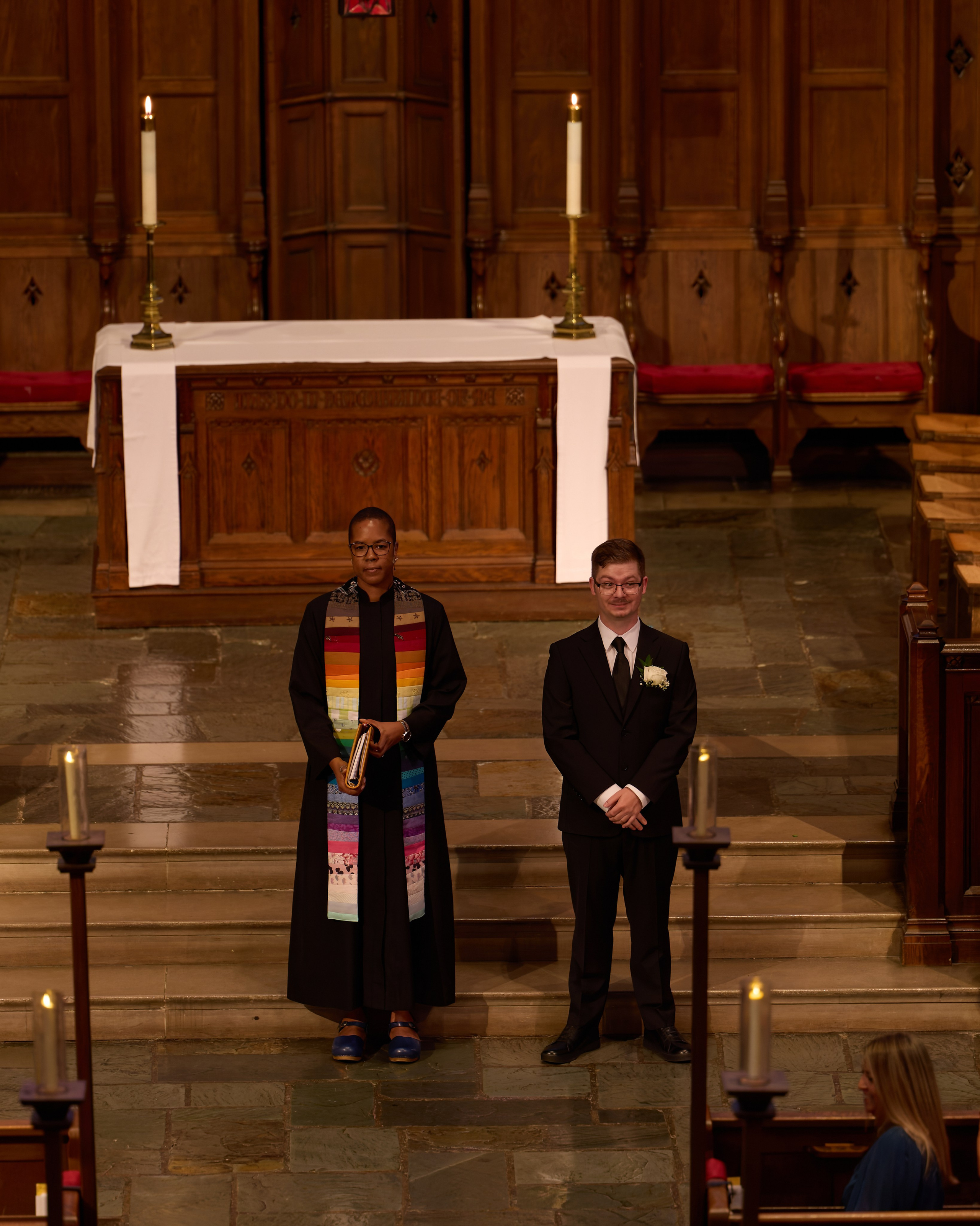 First Congregational Church Micro Wedding | Columbus Ohio