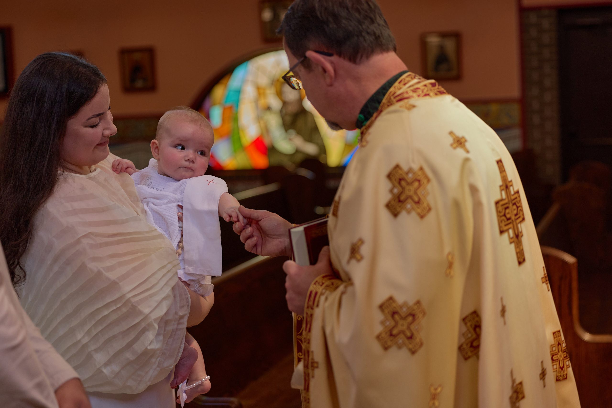 Catholic Baptism Photography. Kovyphoto