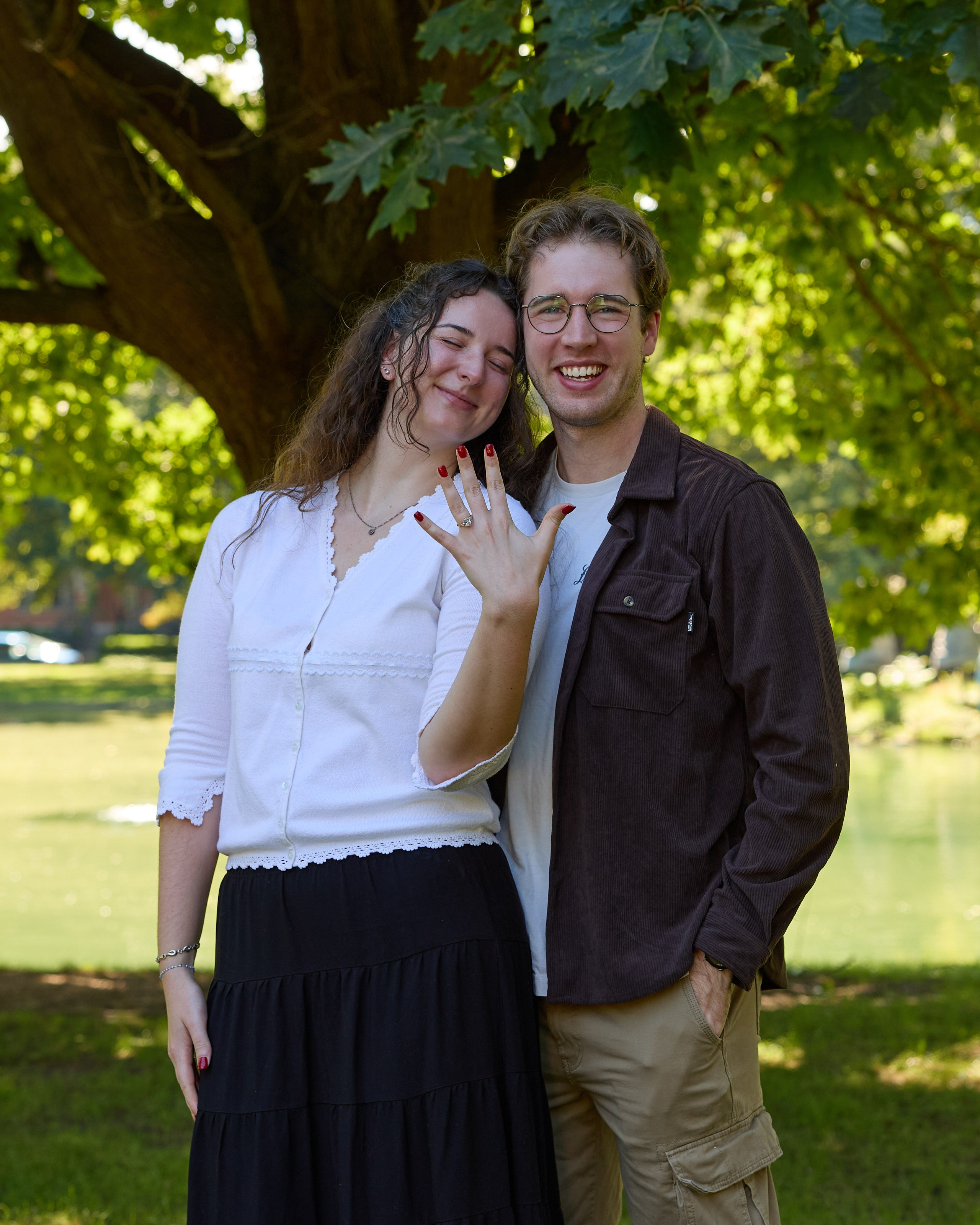 Schiller Park Proposal | Columbus Ohio Photographer