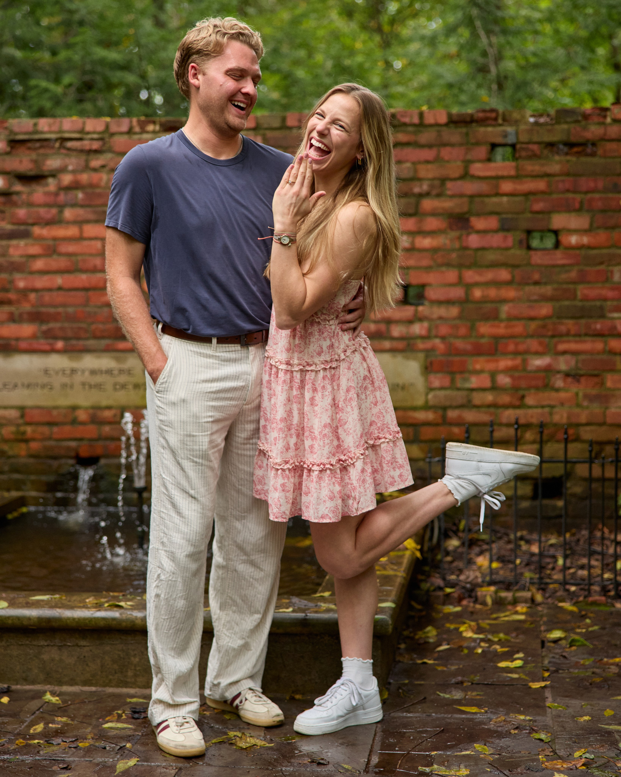 Inniswood Secret Garden Proposal | Columbus Ohio Photographer