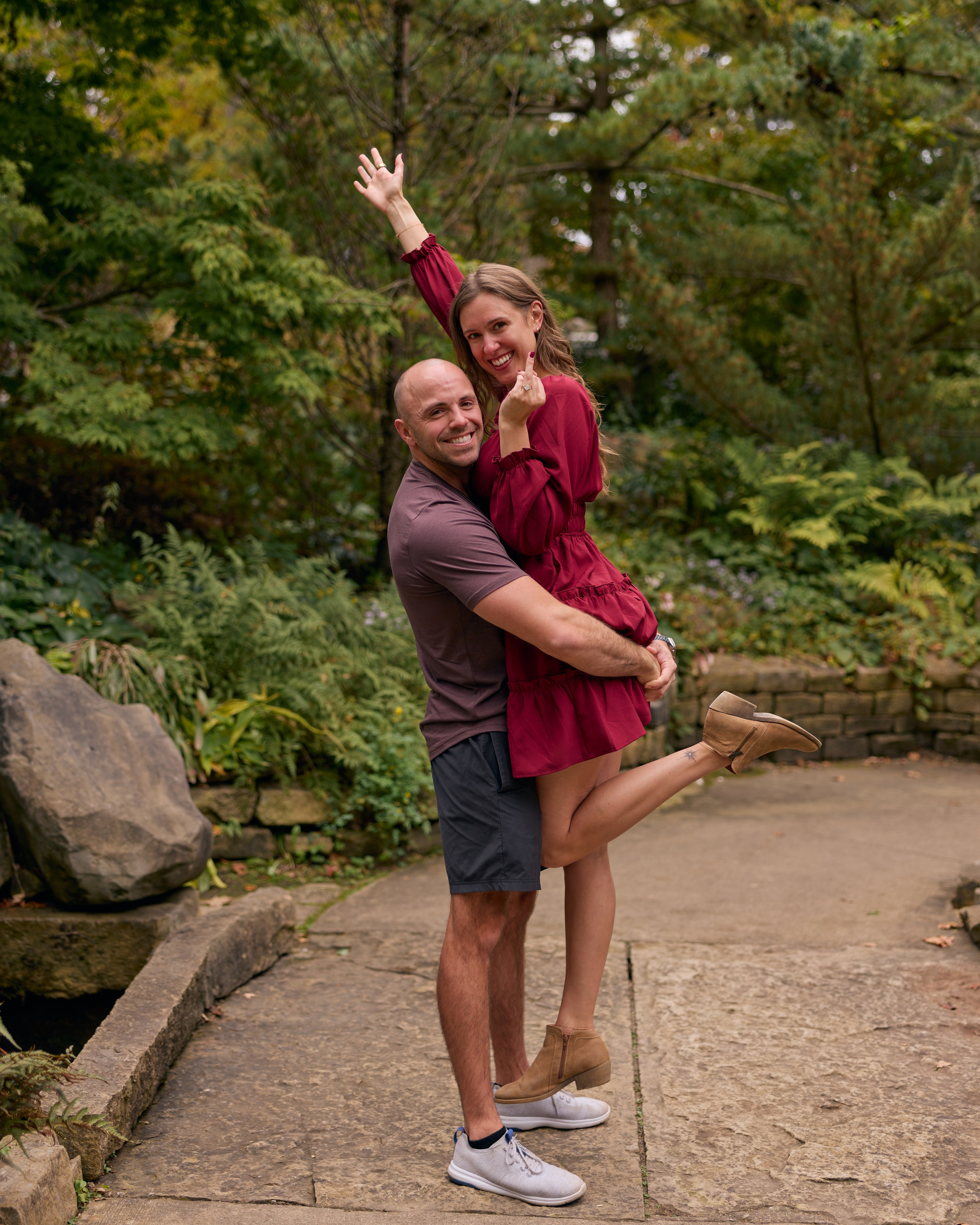 Surprise Proposal at Inniswood Metro Gardens | Kovyphoto