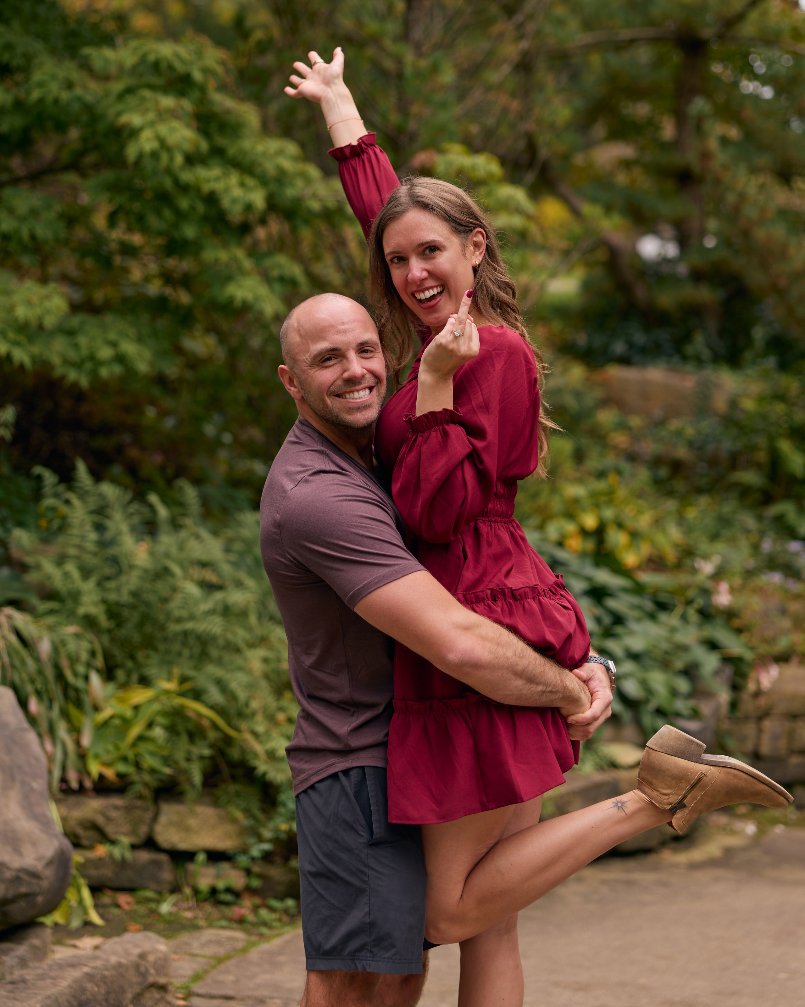 Surprise Proposal at Inniswood Metro Gardens | Kovyphoto