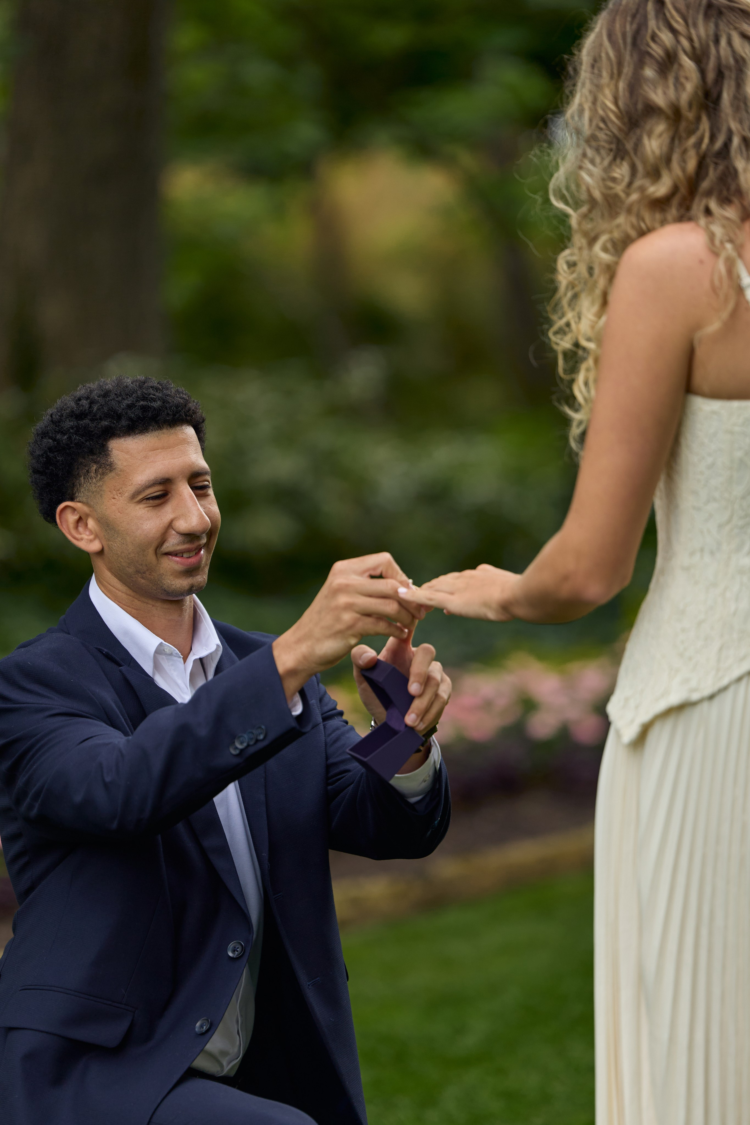 Kingwood Center Gardens Proposal Photographer | Ohio