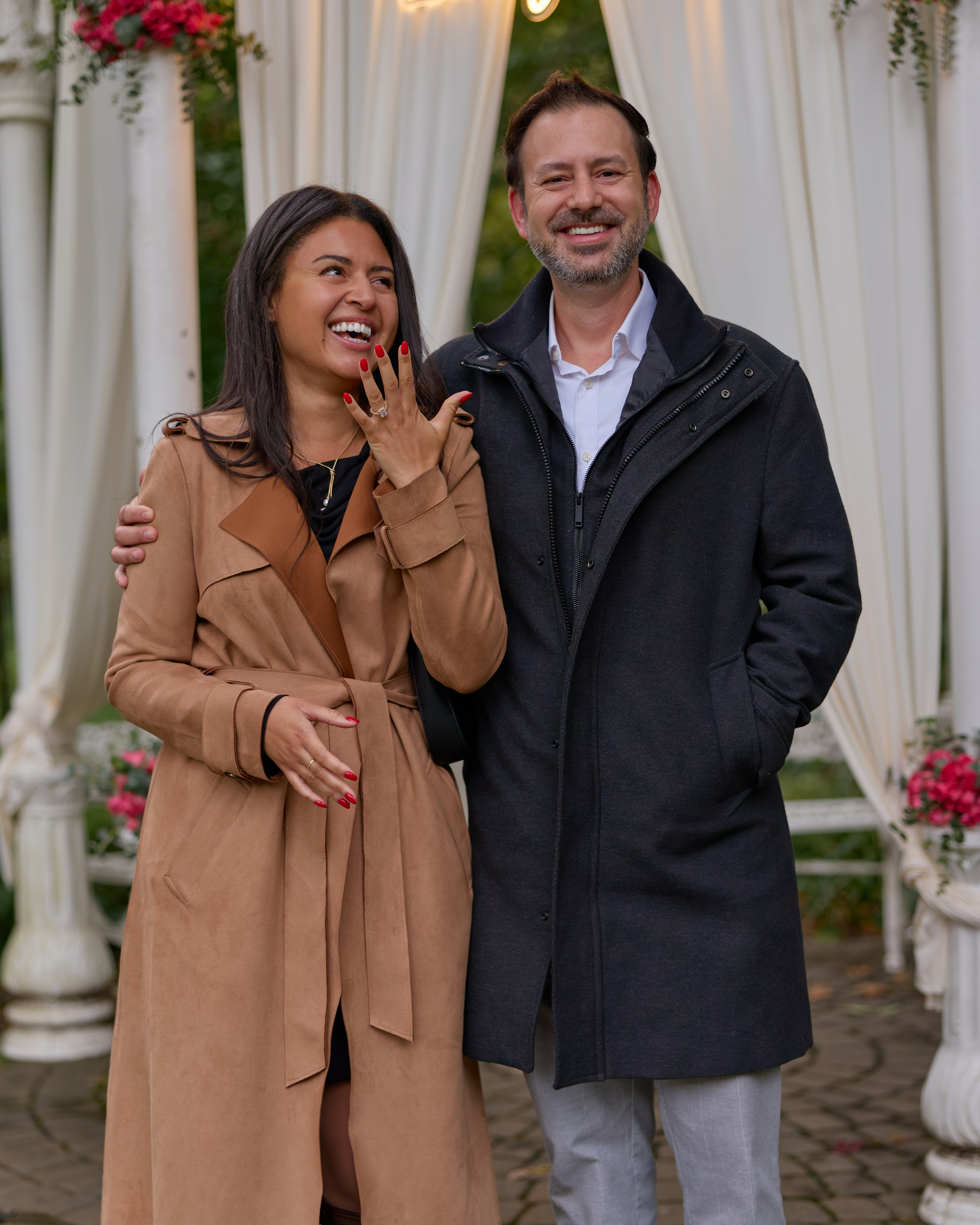Park of Roses Proposal Photographer | Columbus Ohio