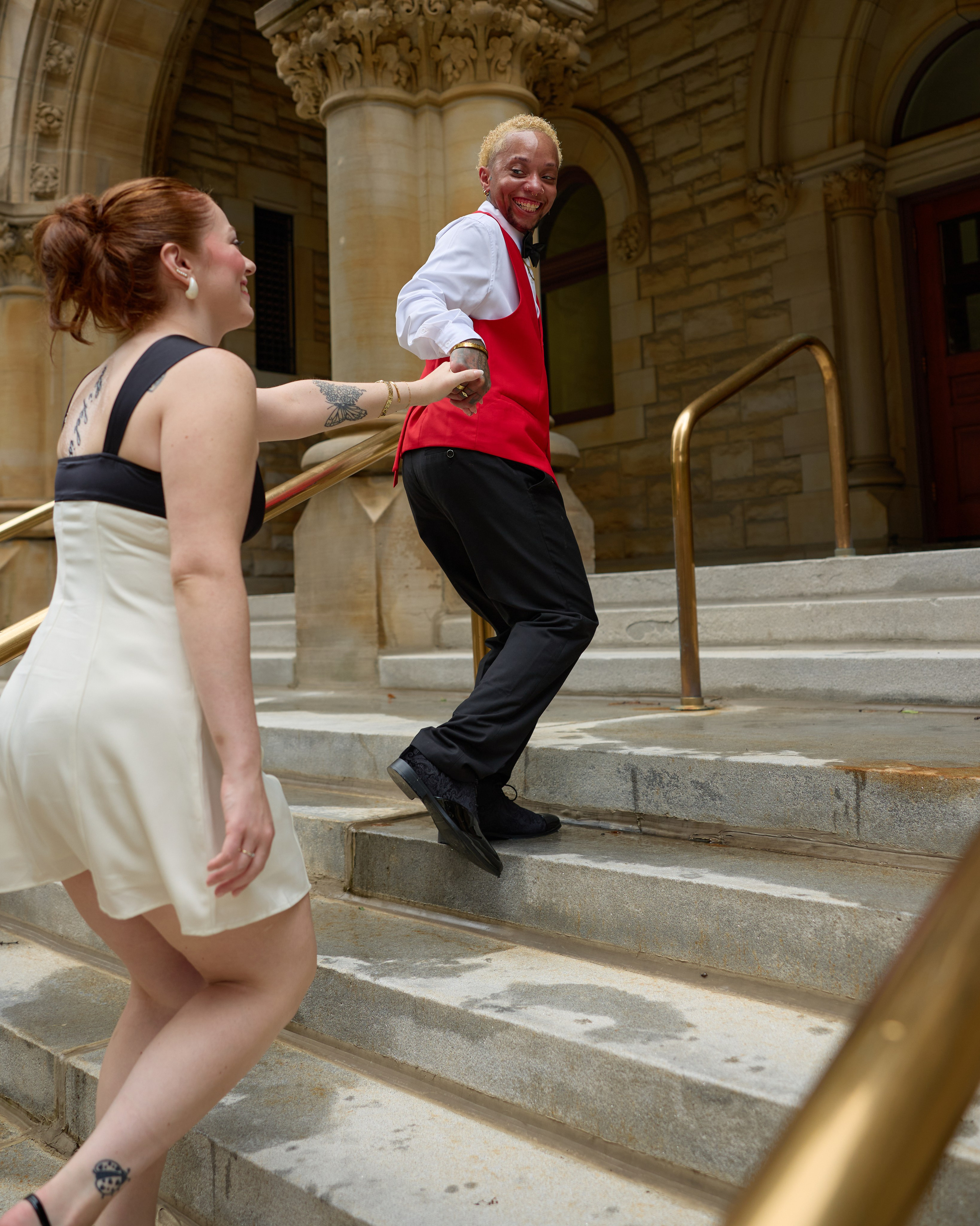 Josie & William Сity hall ceremonies +Photoshoot afterward, Columbus. Columbus Proposal & Wedding Photographer | Kovyphoto