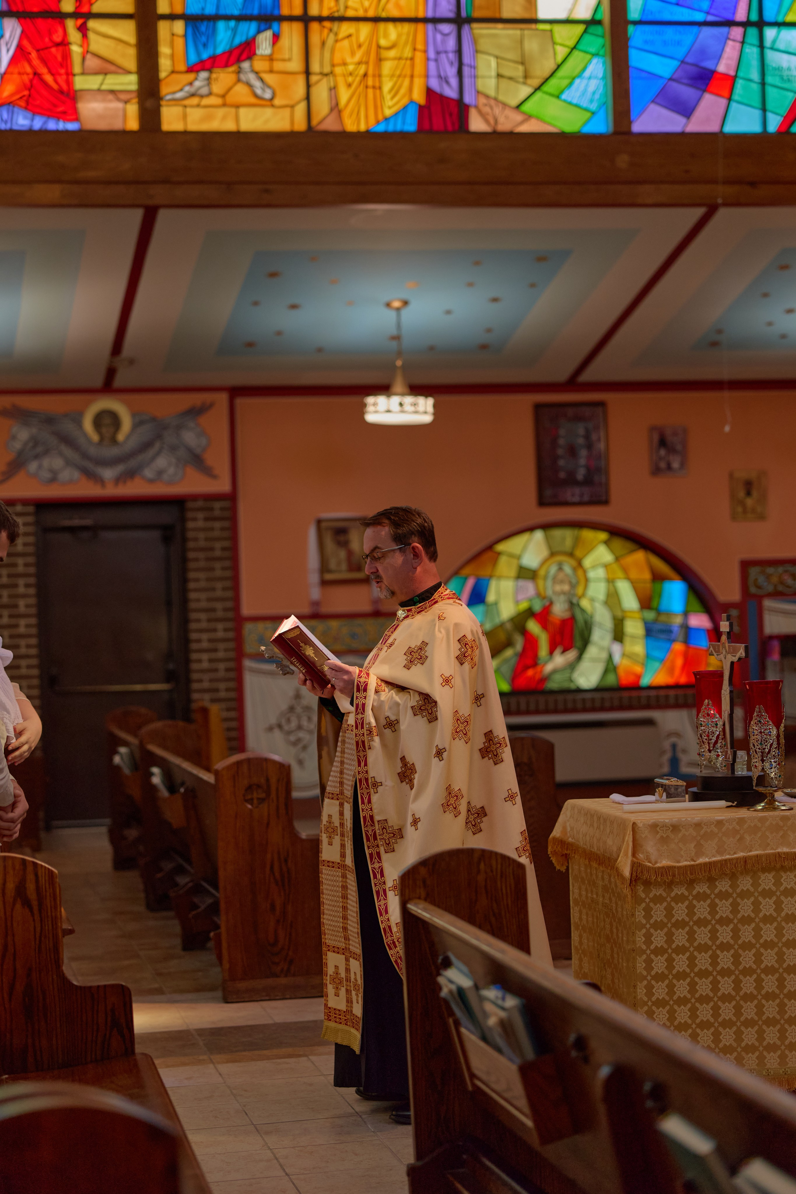 Catholic Baptism Photography. Kovyphoto