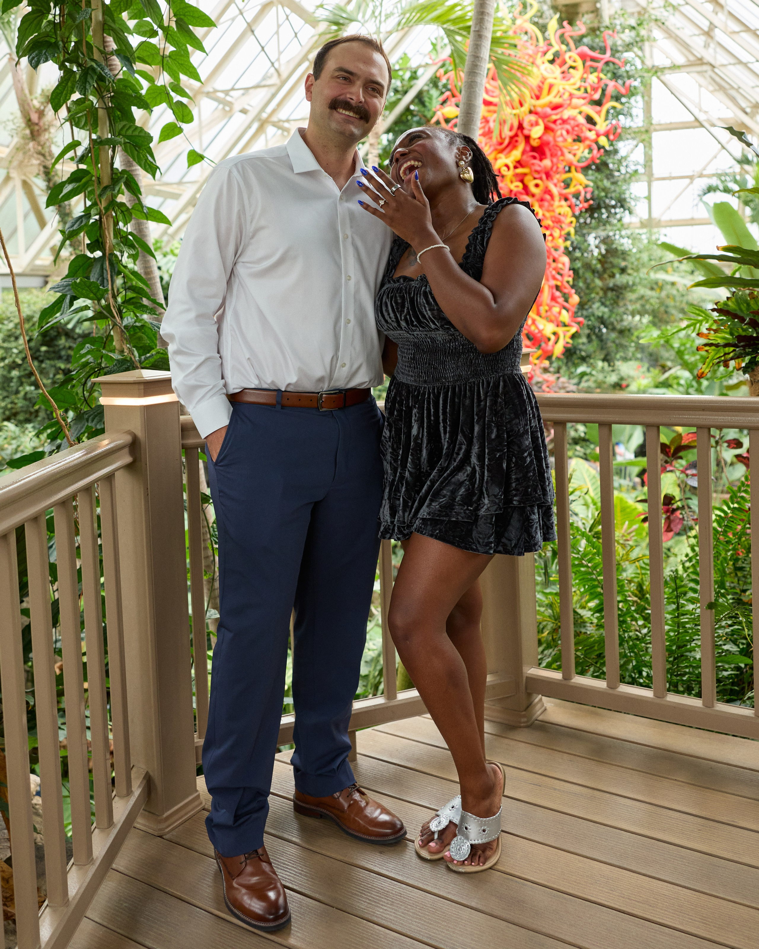 Franklin Park Conservatory Proposal Photographer | Columbus Ohio