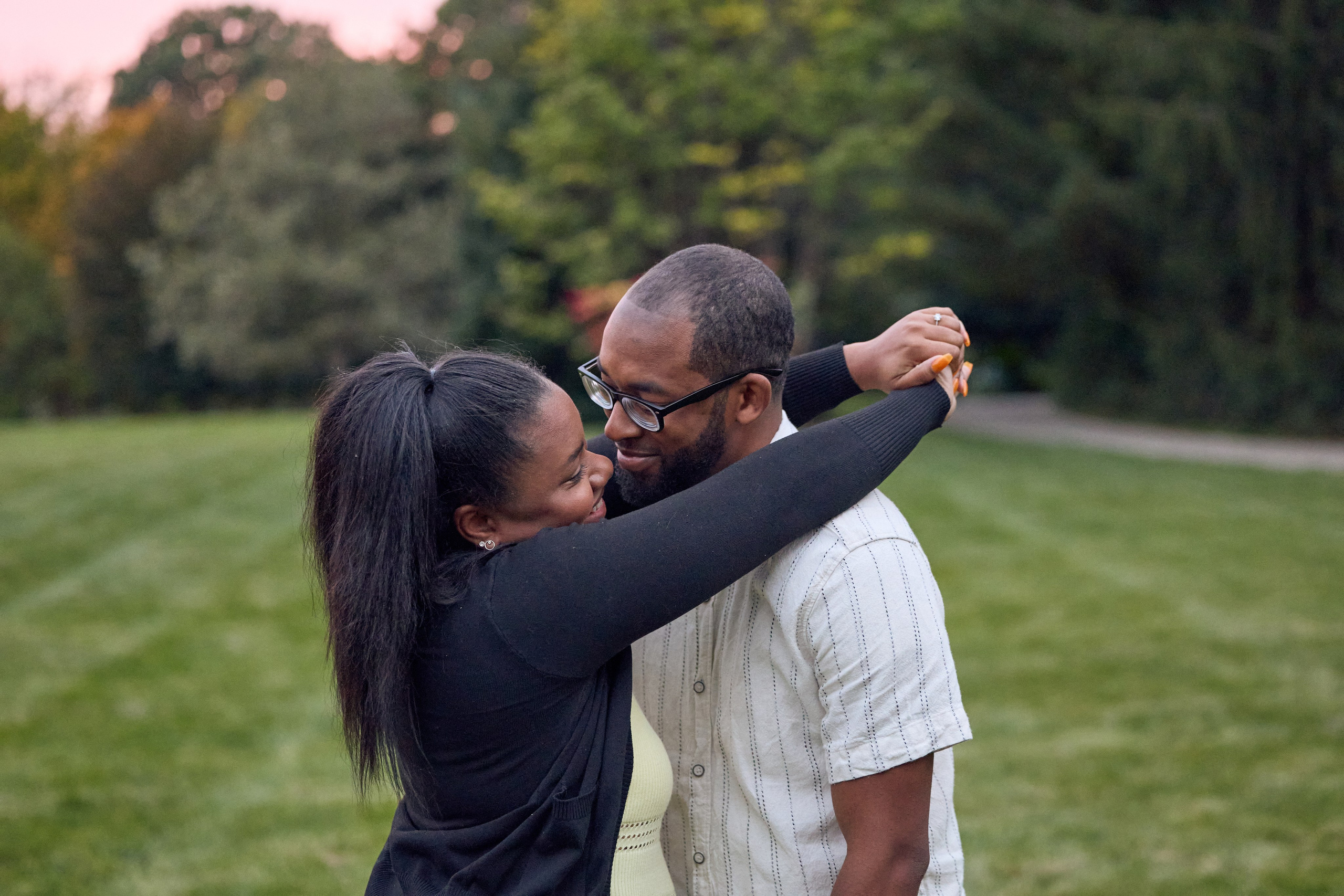Inniswood Sunset Proposal | Columbus Ohio Photographer