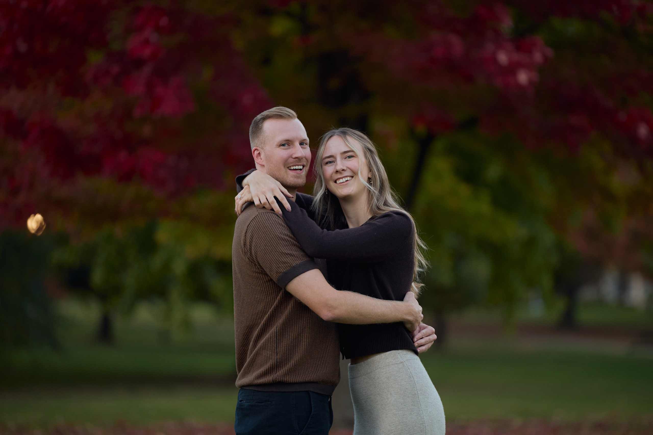 Franklin Park Fall Proposal | Columbus Ohio Proposal Photographer