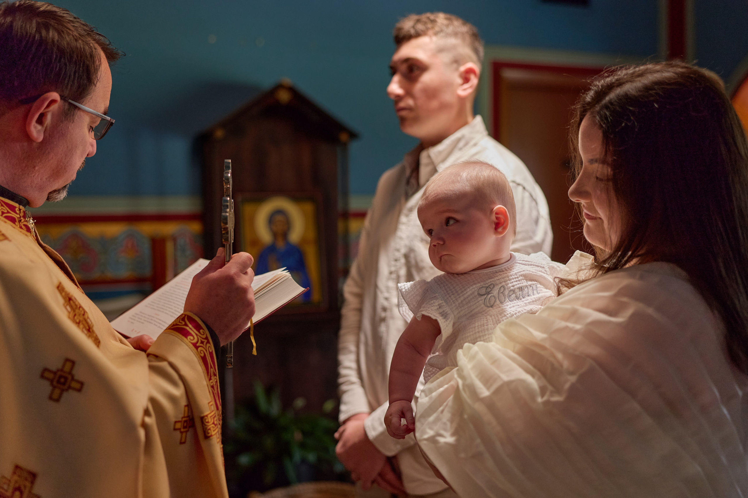 Catholic Baptism Photography. Kovyphoto