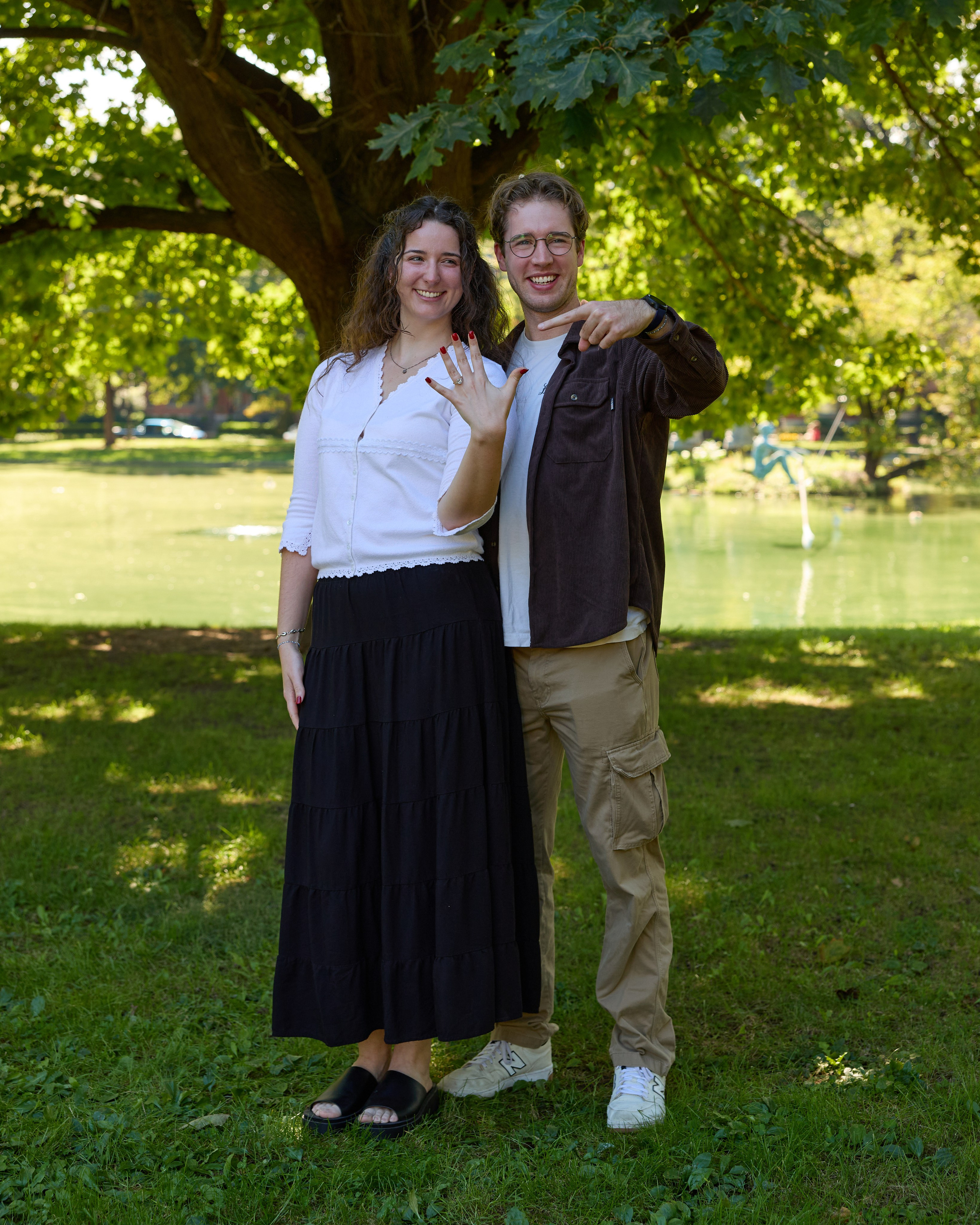 Schiller Park Proposal | Columbus Ohio Photographer