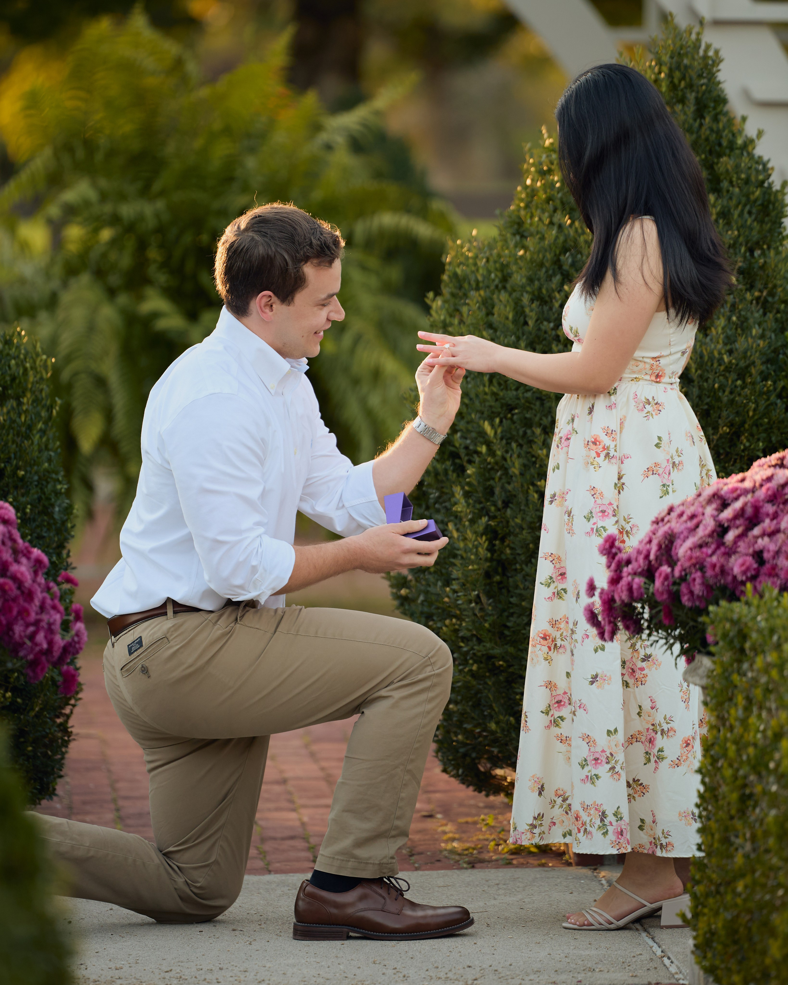 Franklin Park Gazebo Proposal | Columbus Ohio Photographer