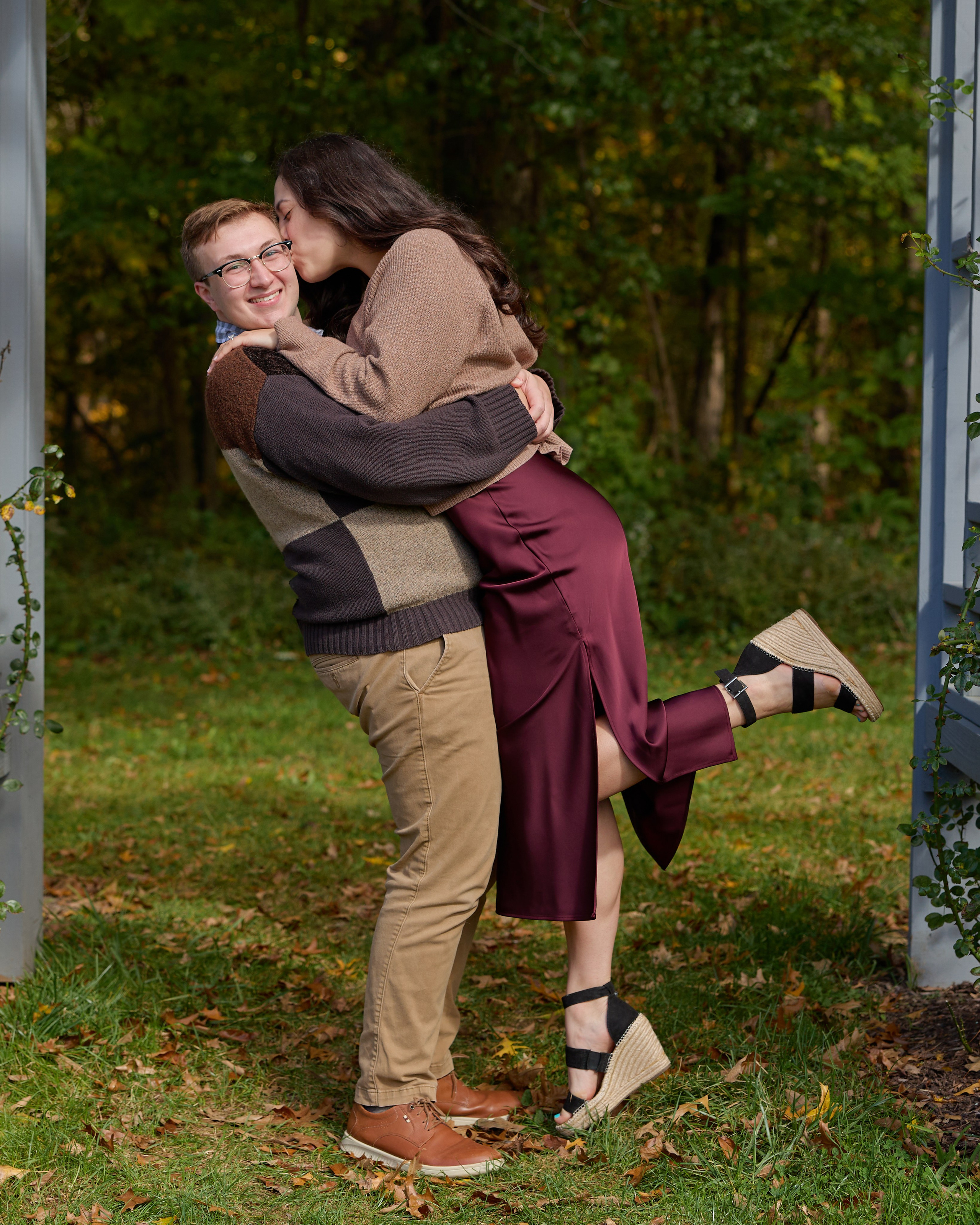 Inniswood Metro Gardens Gazebo Proposal | Westerville Ohio Photographer