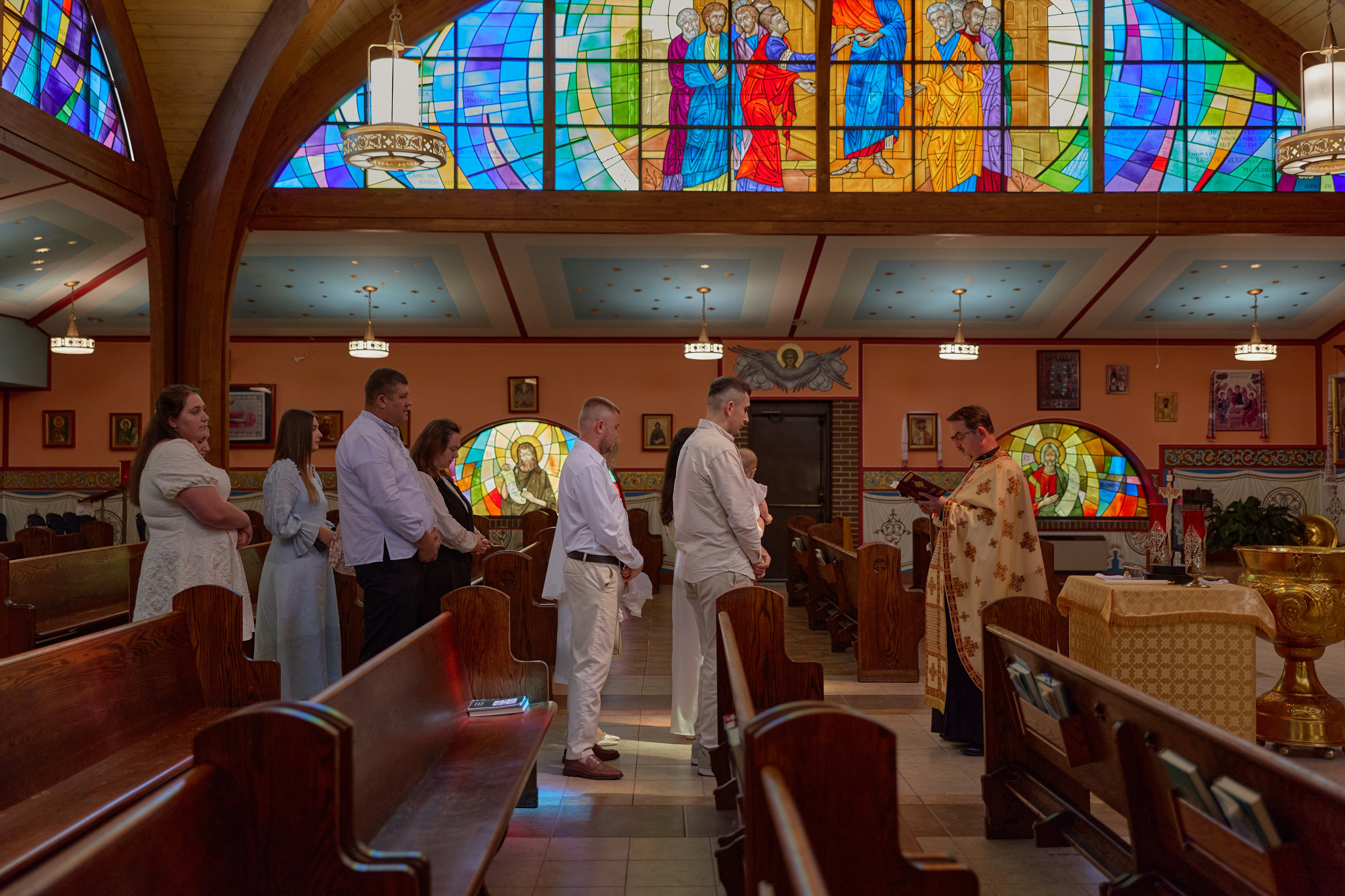 Catholic Baptism Photography. Kovyphoto