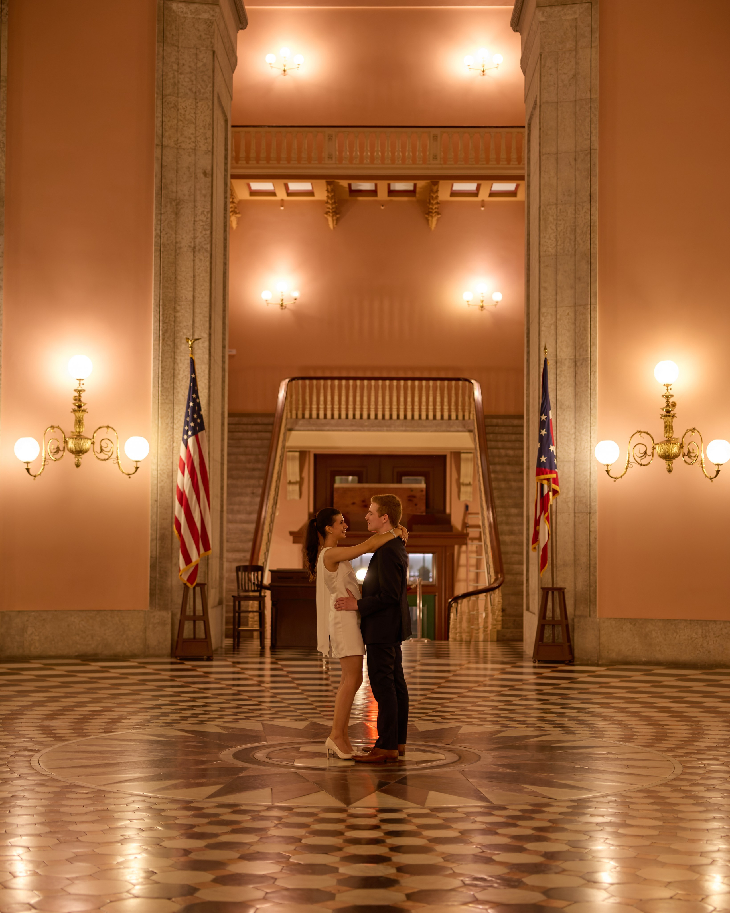 Ohio Statehouse Proposal Photographer | Columbus Ohio