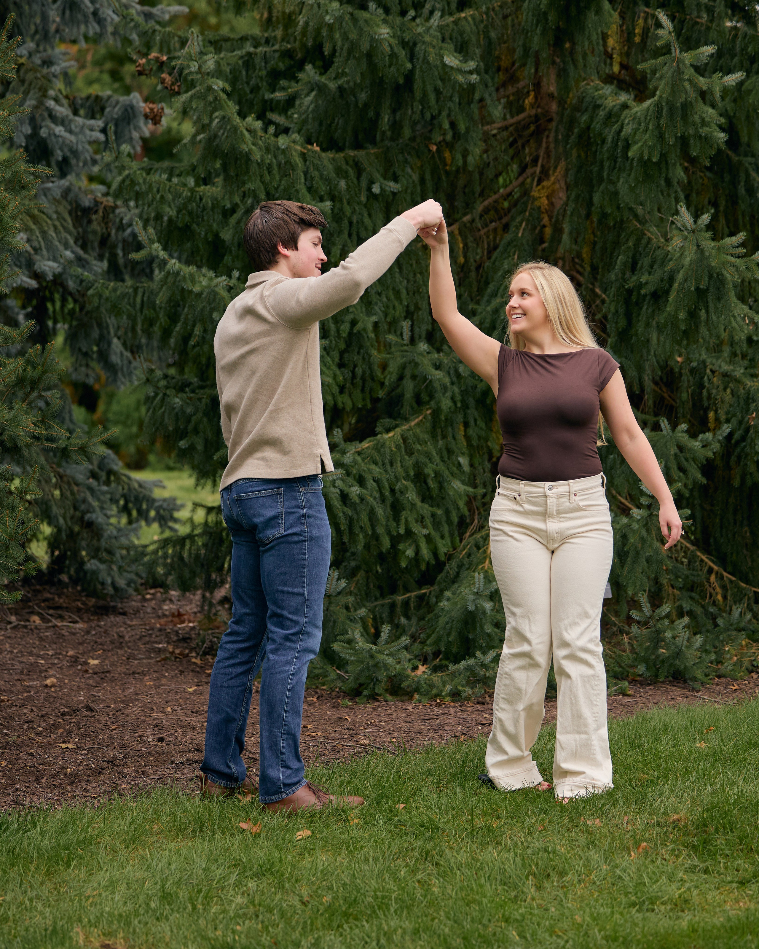 Franklin Park Conservatory Balcony Proposal | Columbus Ohio Photographer