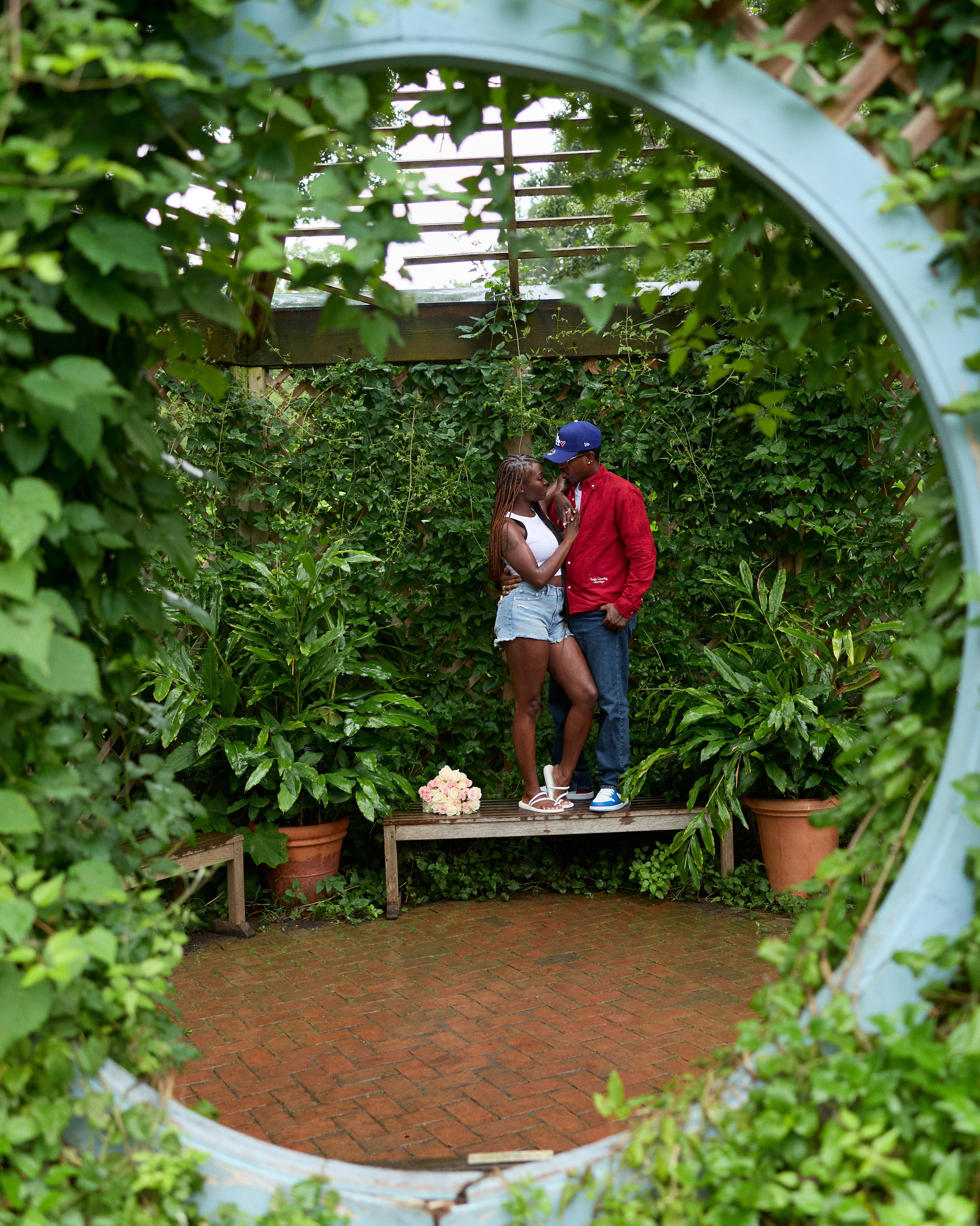 Inniswood Metro Gardens Proposal Photographer | Columbus Ohio