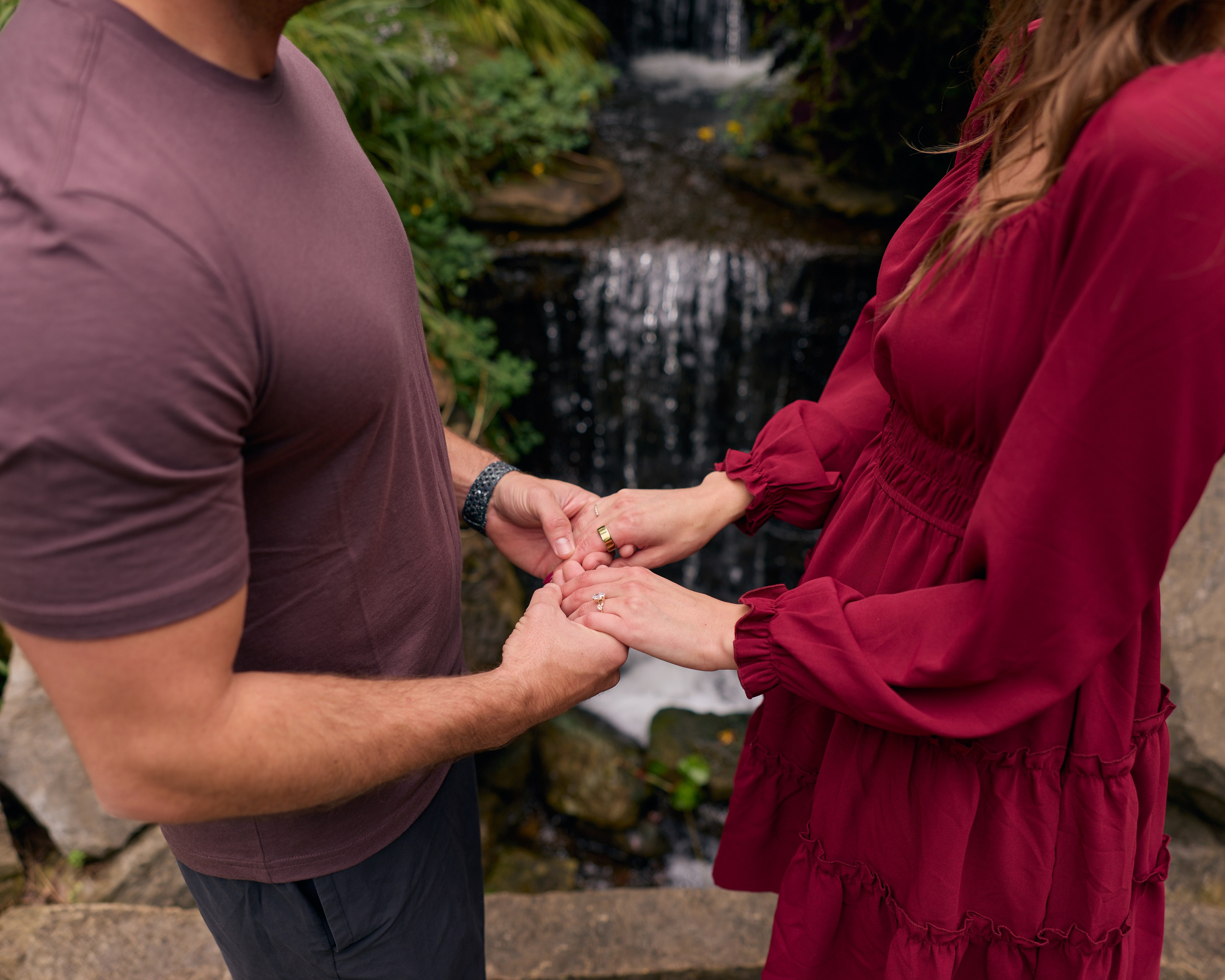 Surprise Proposal at Inniswood Metro Gardens | Kovyphoto