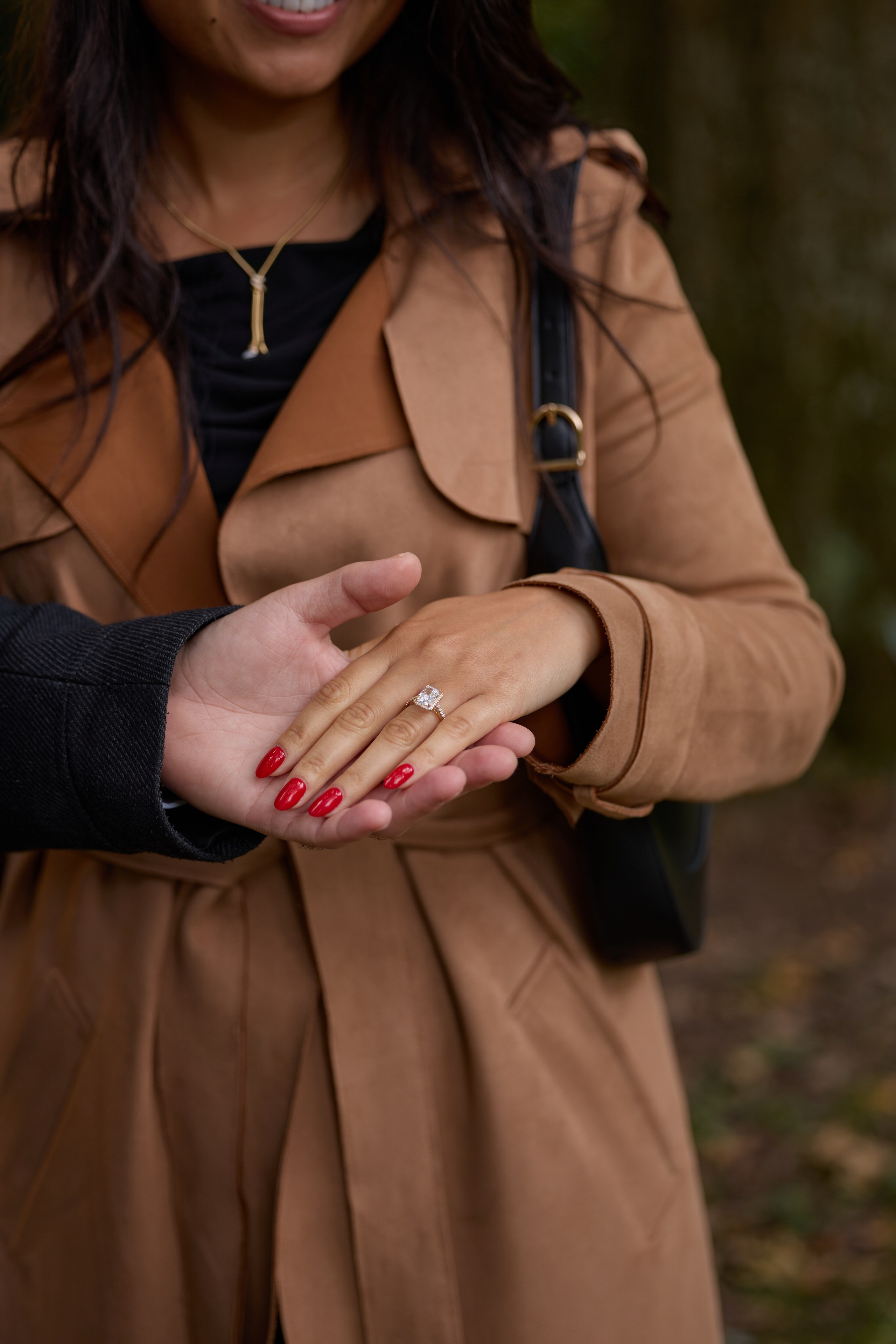 Park of Roses Proposal Photographer | Columbus Ohio