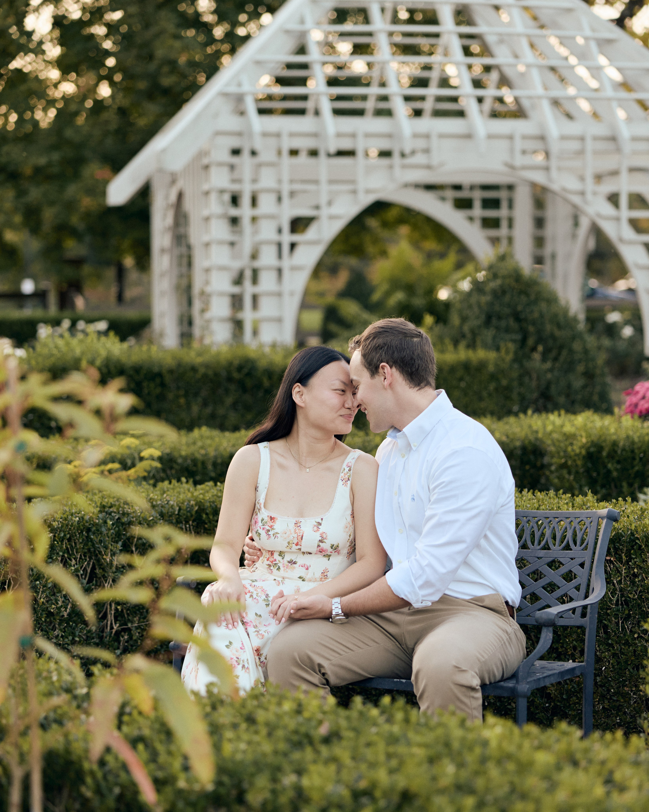 Franklin Park Gazebo Proposal | Columbus Ohio Photographer