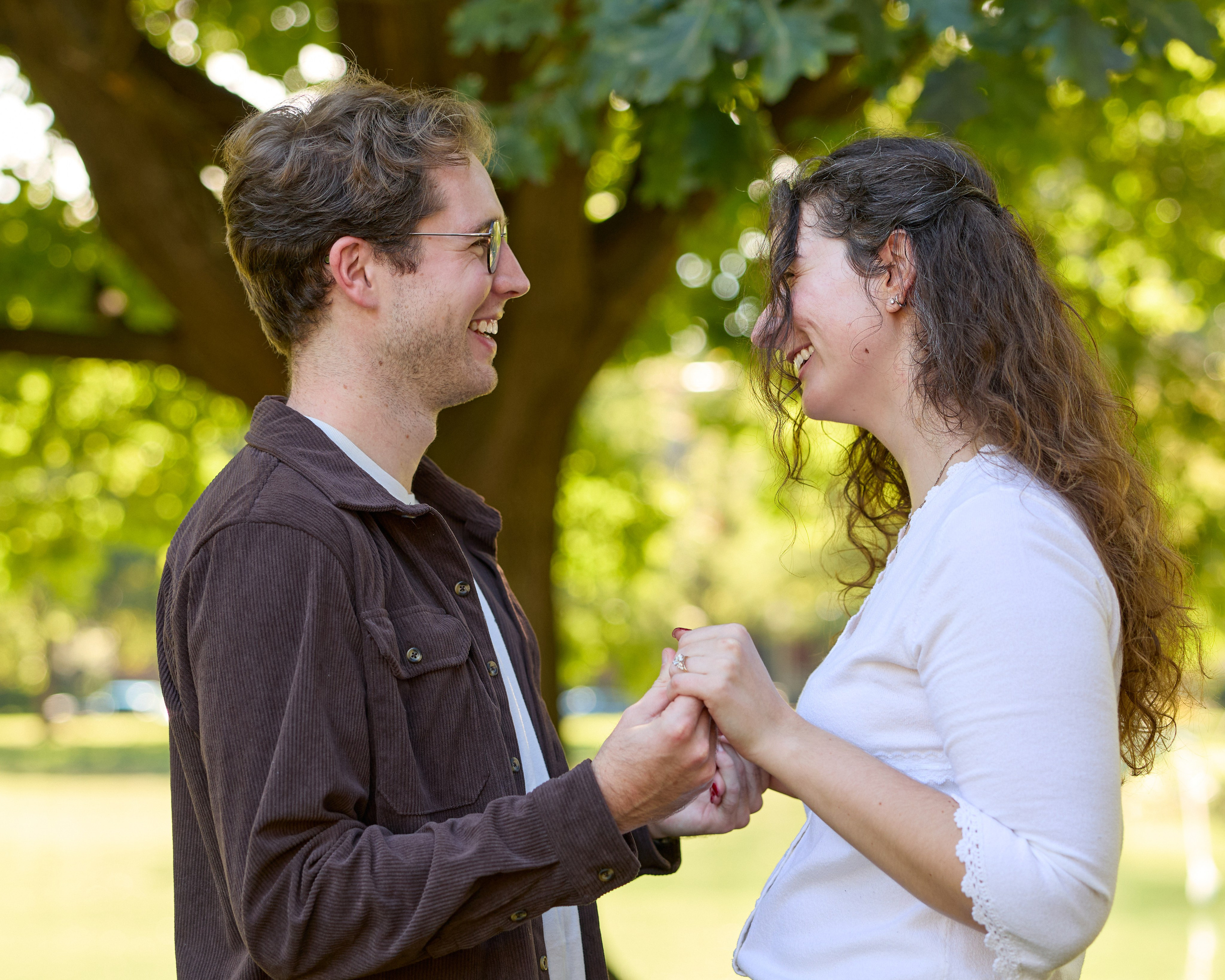 Schiller Park Proposal | Columbus Ohio Photographer