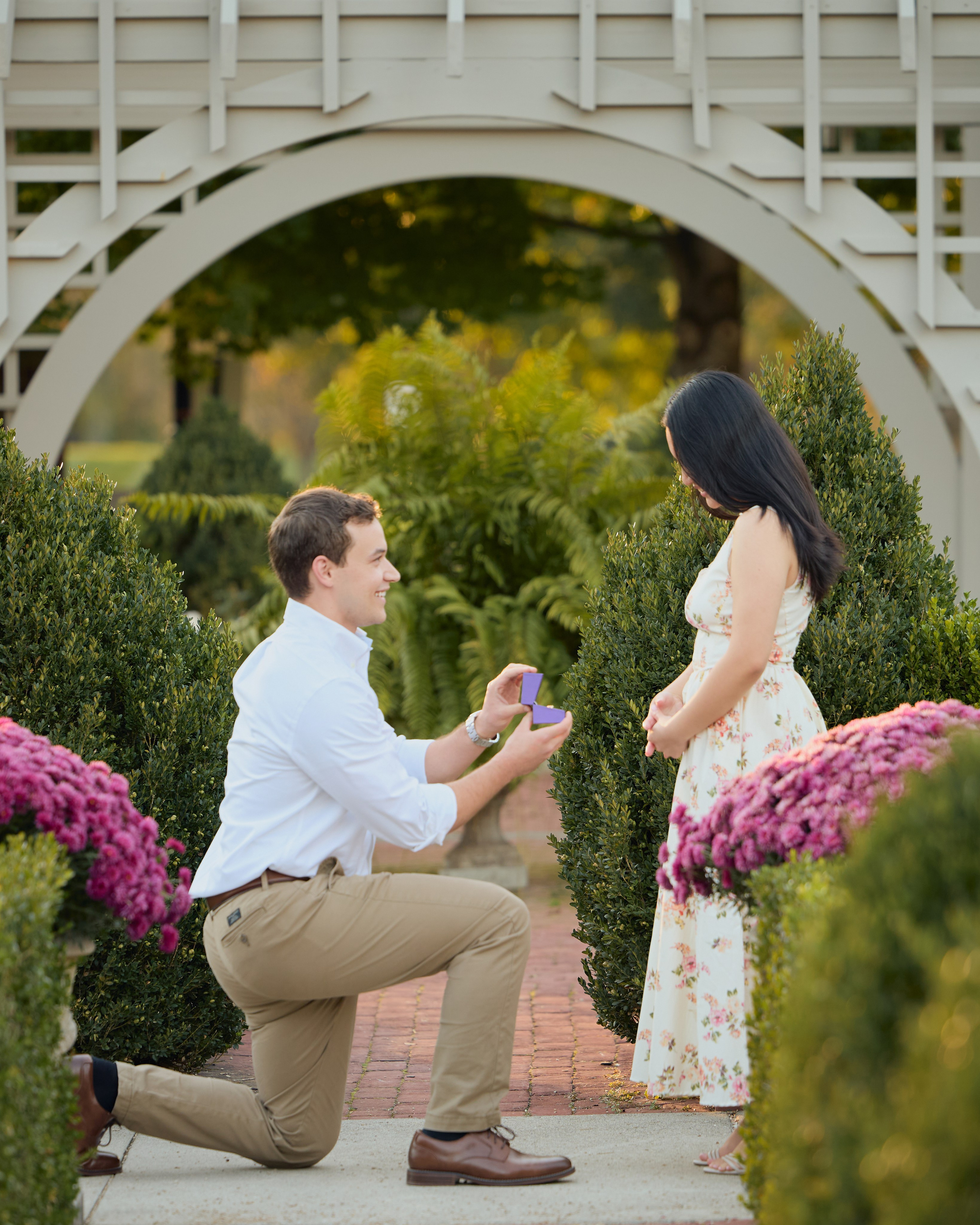 Franklin Park Gazebo Proposal | Columbus Ohio Photographer