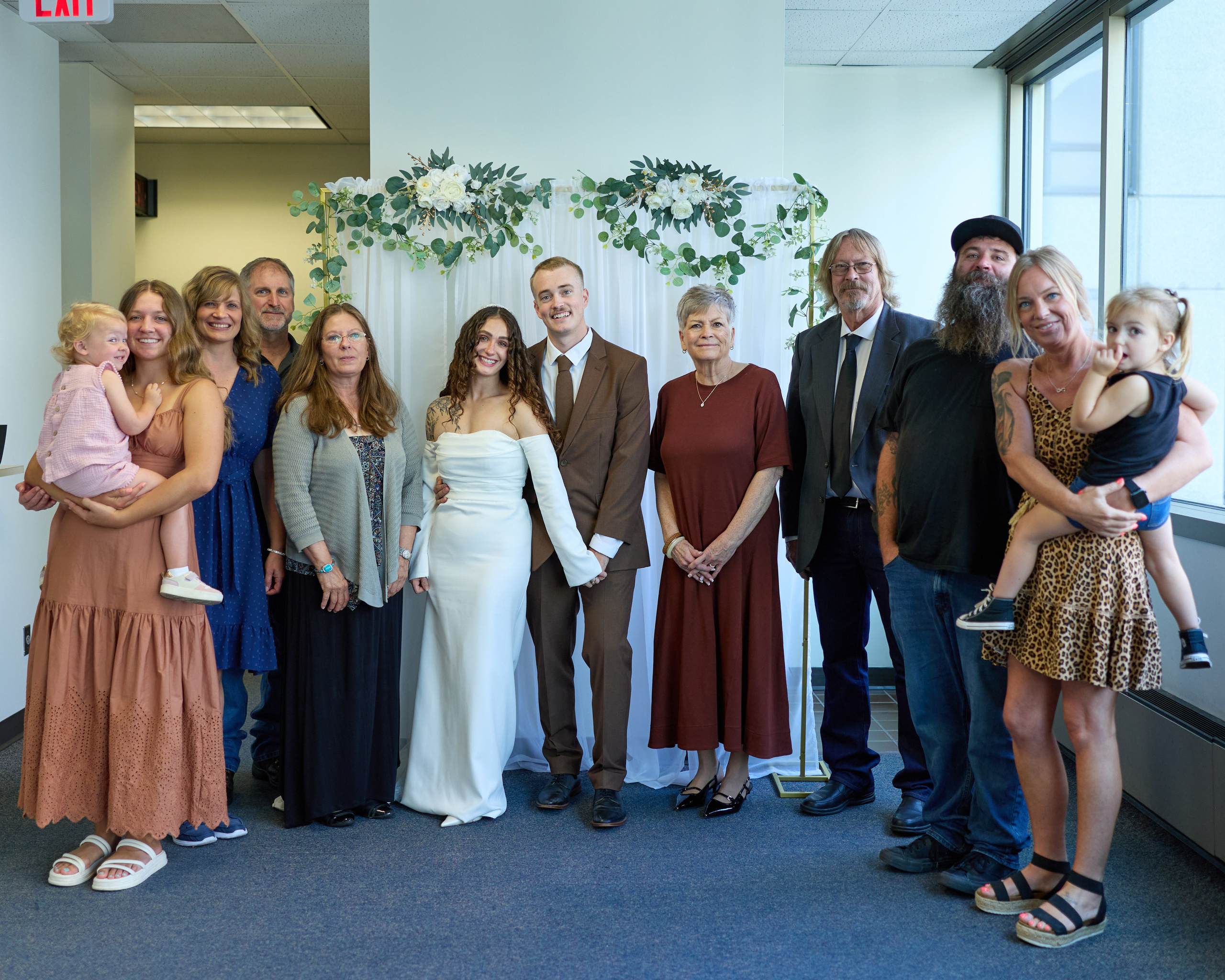 Jamie & Ron Сity hall ceremonies +Photoshoot afterward, Columbus. Columbus Proposal & Wedding Photographer | Kovyphoto