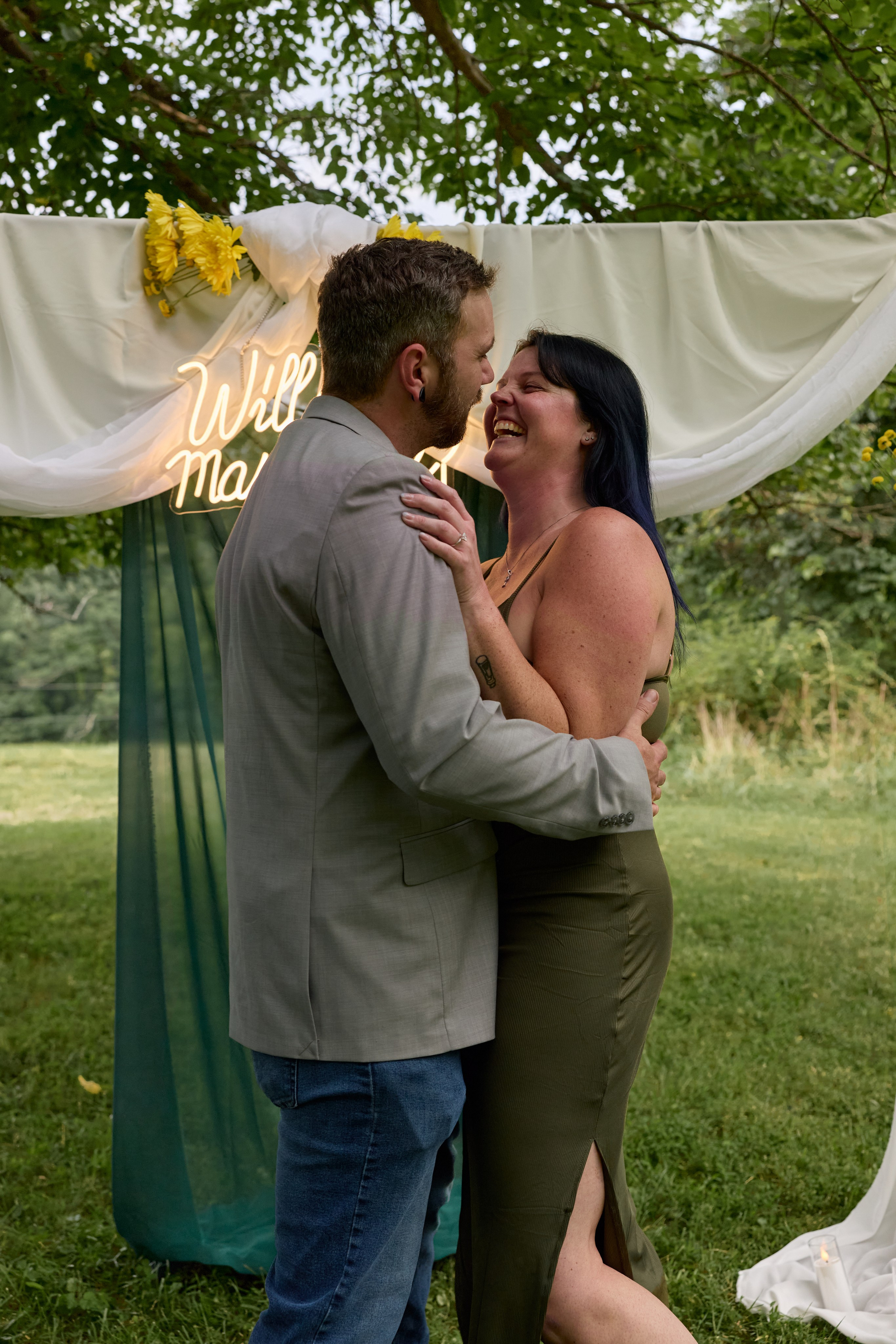 Hocking Hills Proposal Photographer | Romantic Ohio Proposal