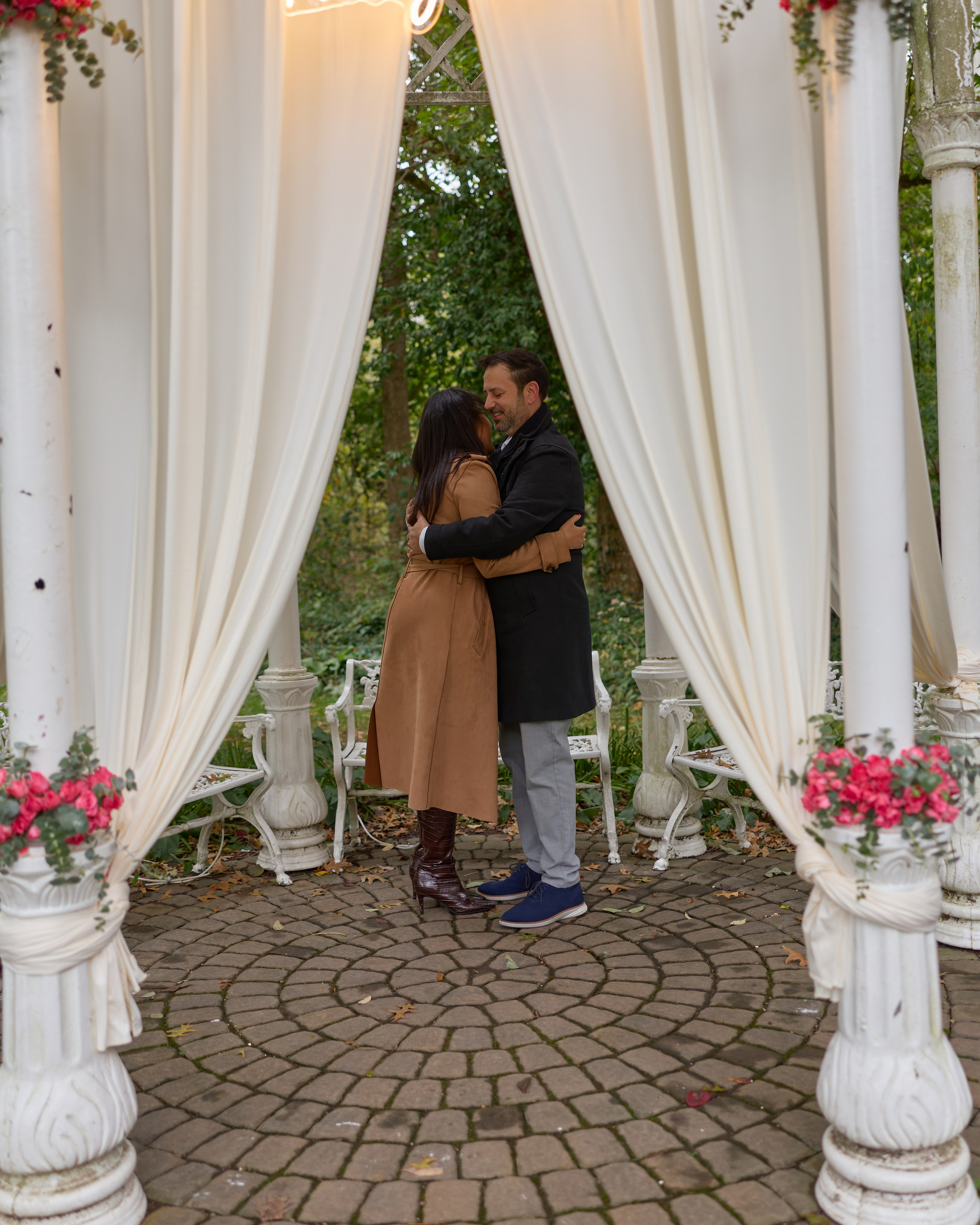 Park of Roses Proposal Photographer | Columbus Ohio