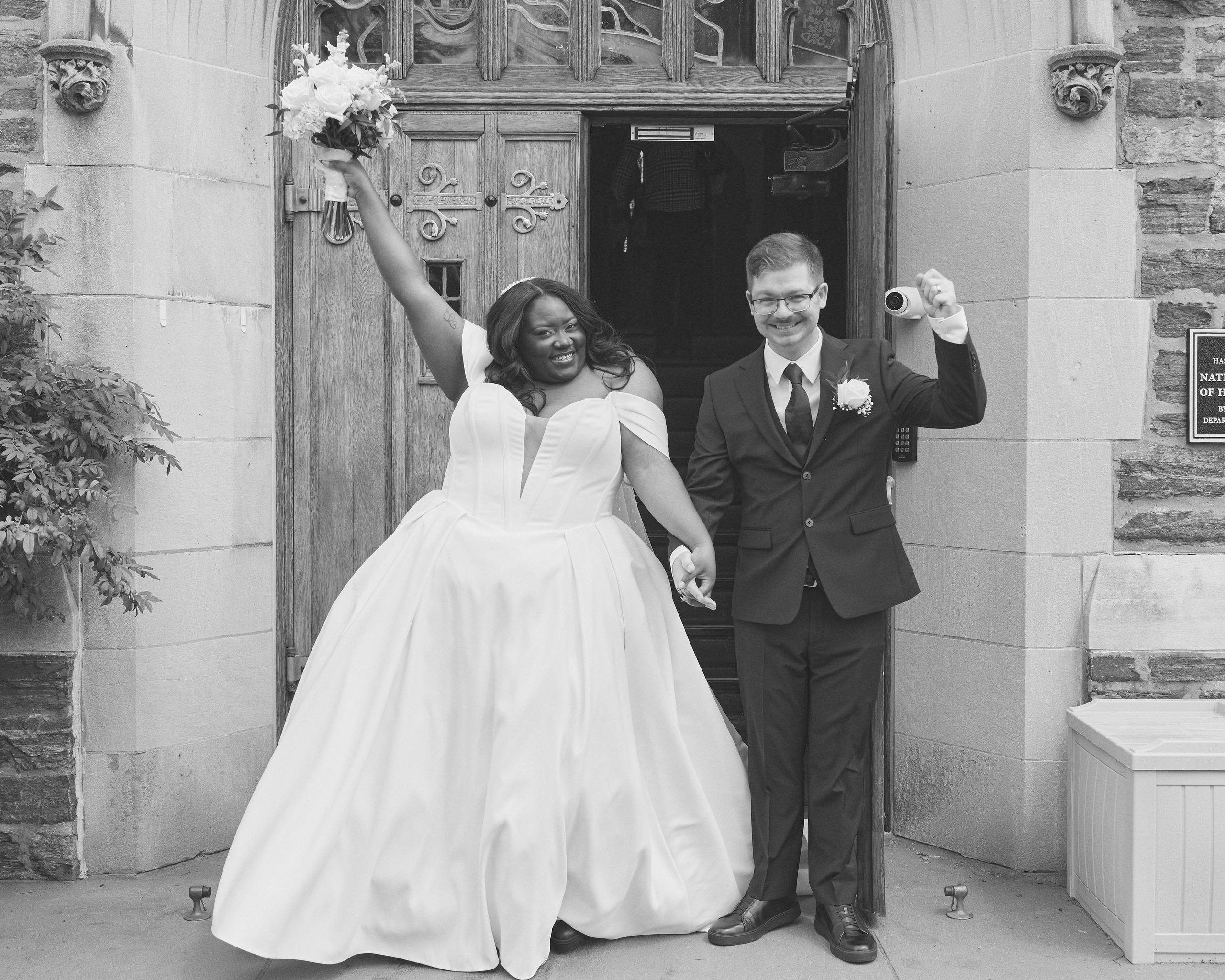 First Congregational Church Micro Wedding | Columbus Ohio