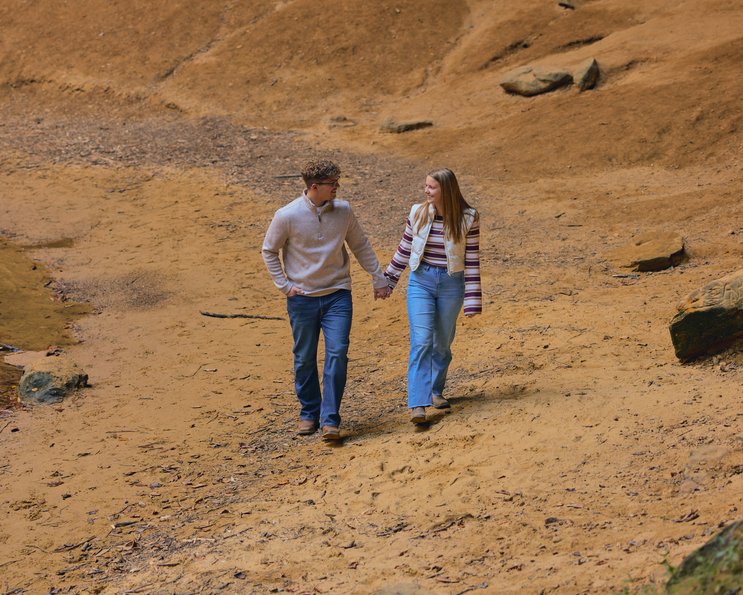 Ash Cave Proposal | Hocking Hills Ohio Proposal Photographer