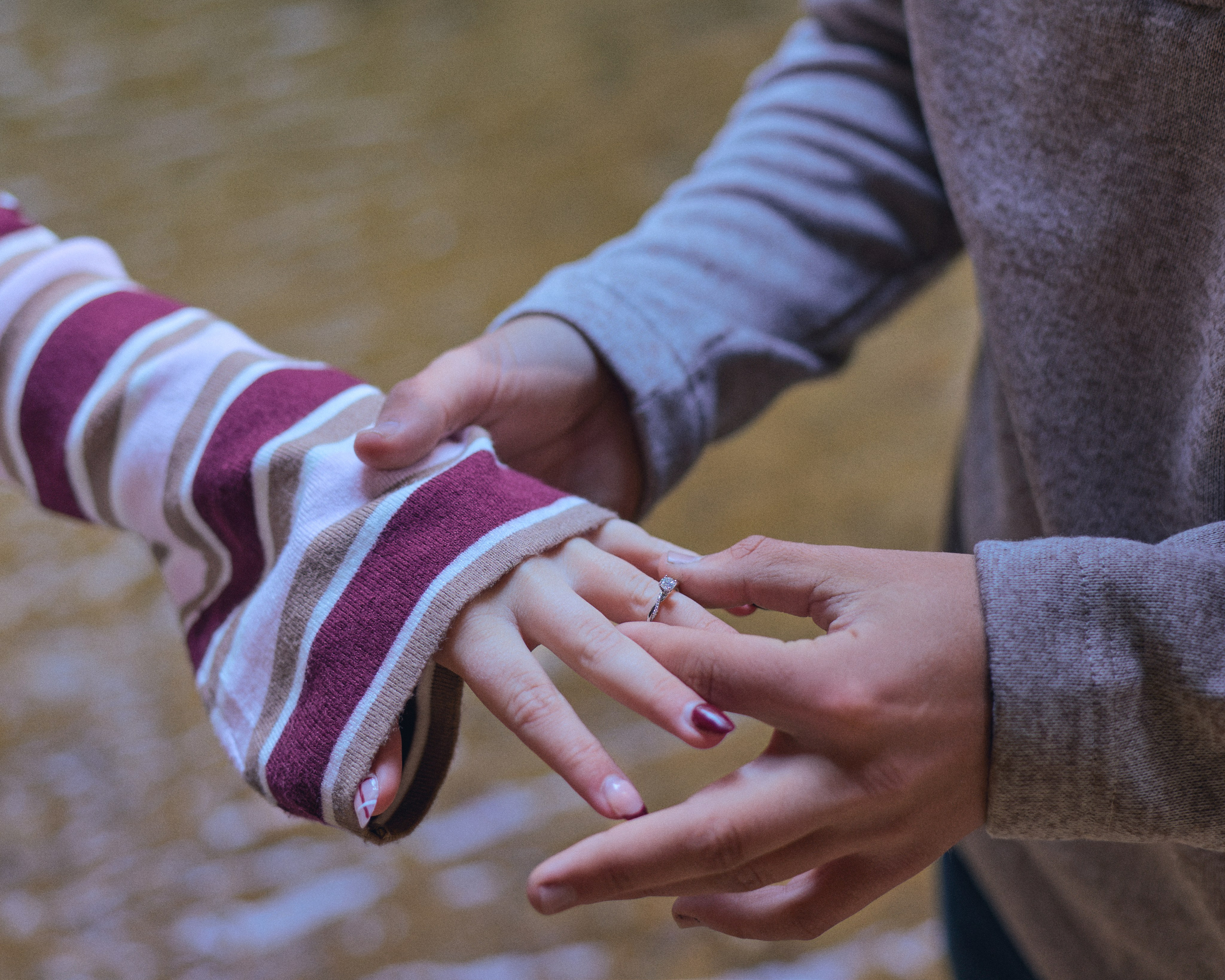 Ash Cave Proposal | Hocking Hills Ohio Proposal Photographer