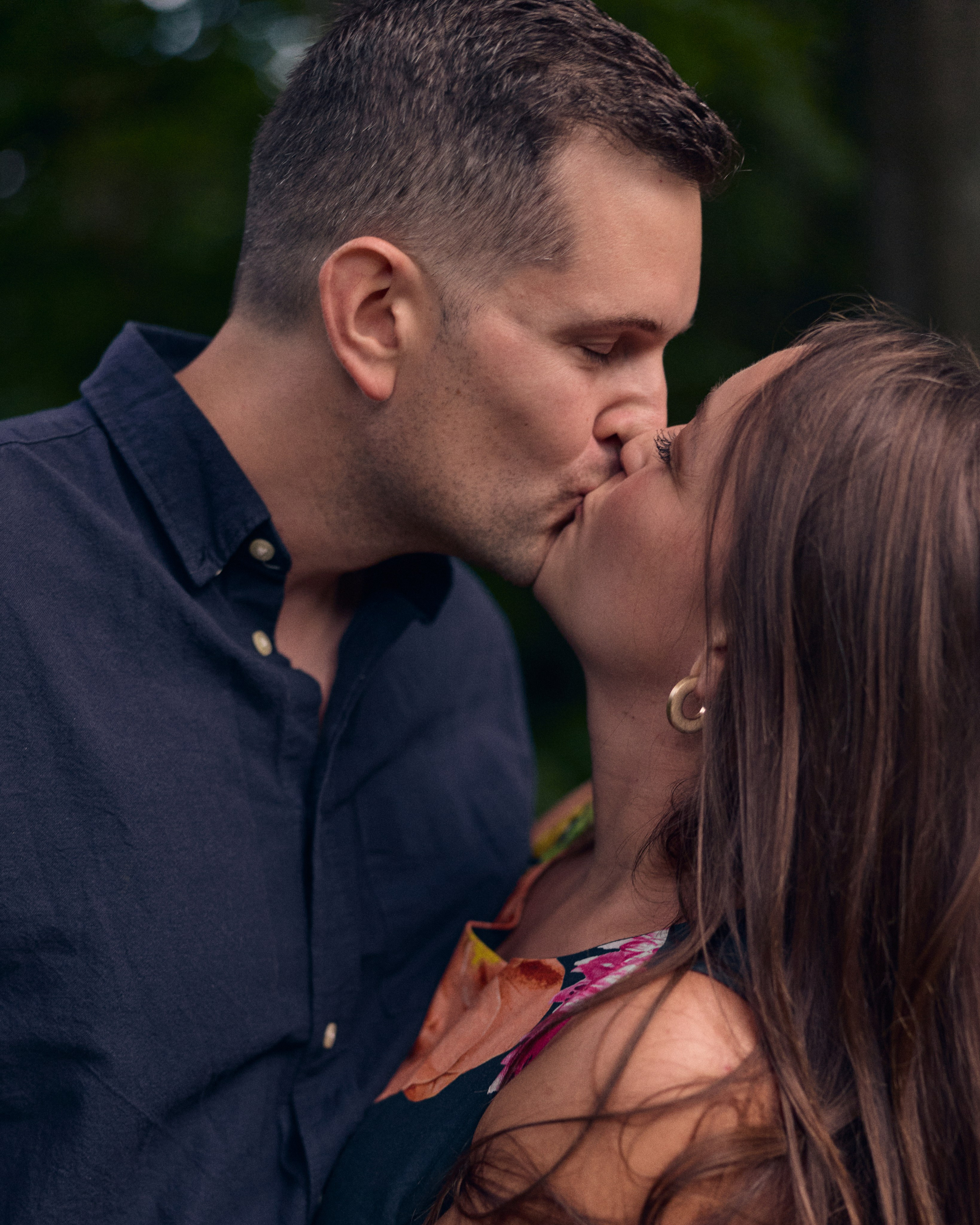 Romantic Park of Roses Proposal | Columbus Ohio Photographer