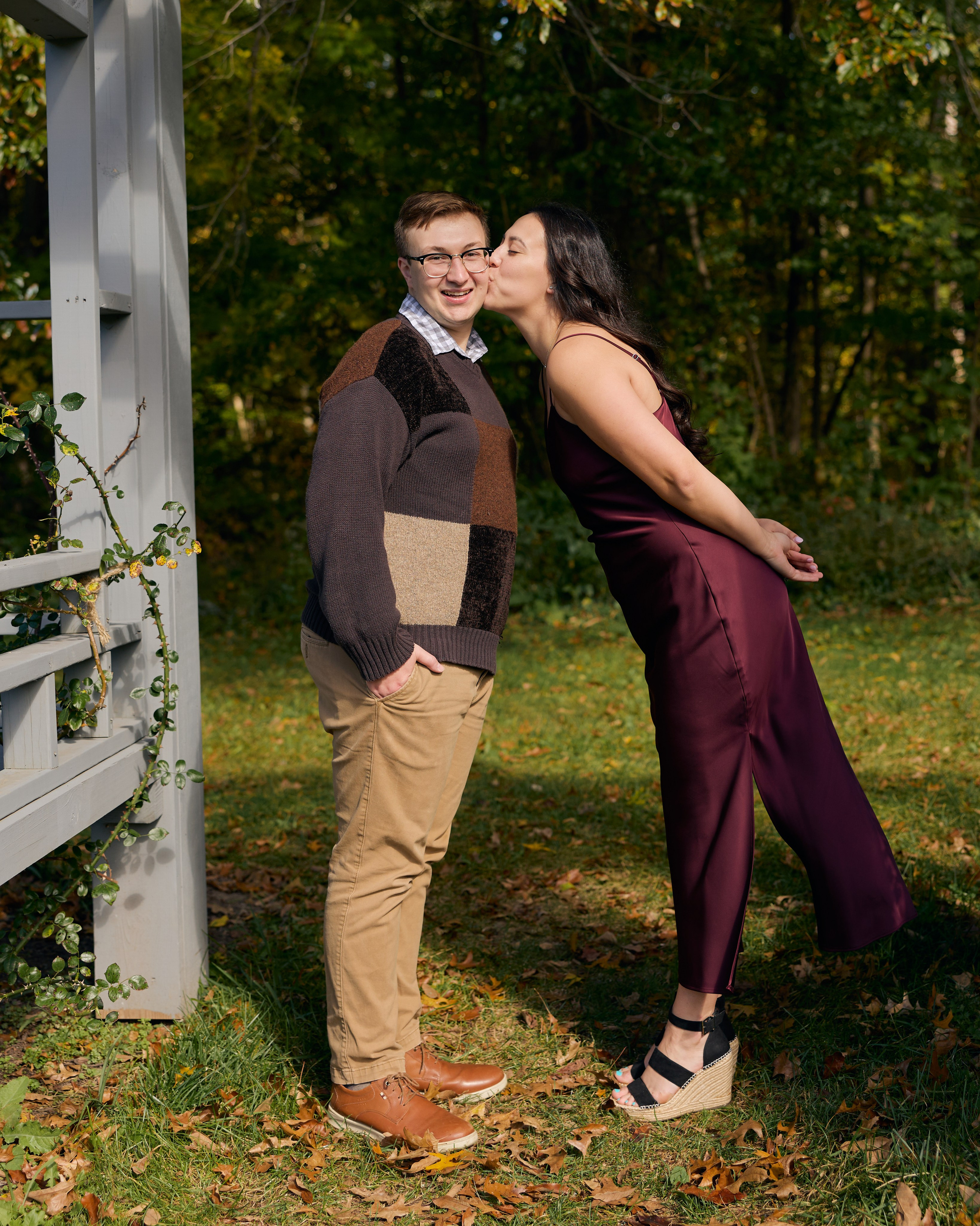 Inniswood Metro Gardens Gazebo Proposal | Westerville Ohio Photographer