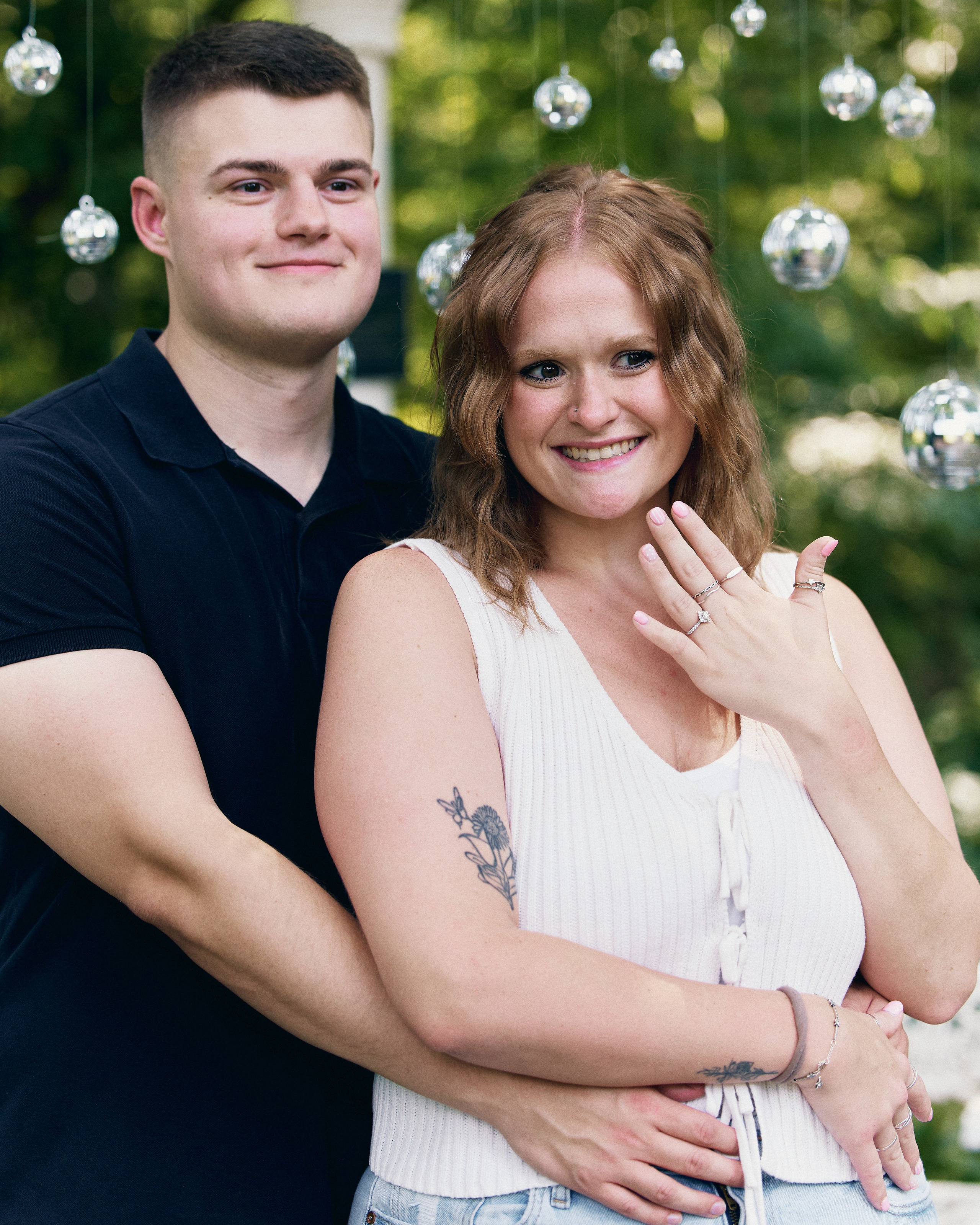 Park of Roses Gazebo Proposal | Columbus Ohio Photographer
