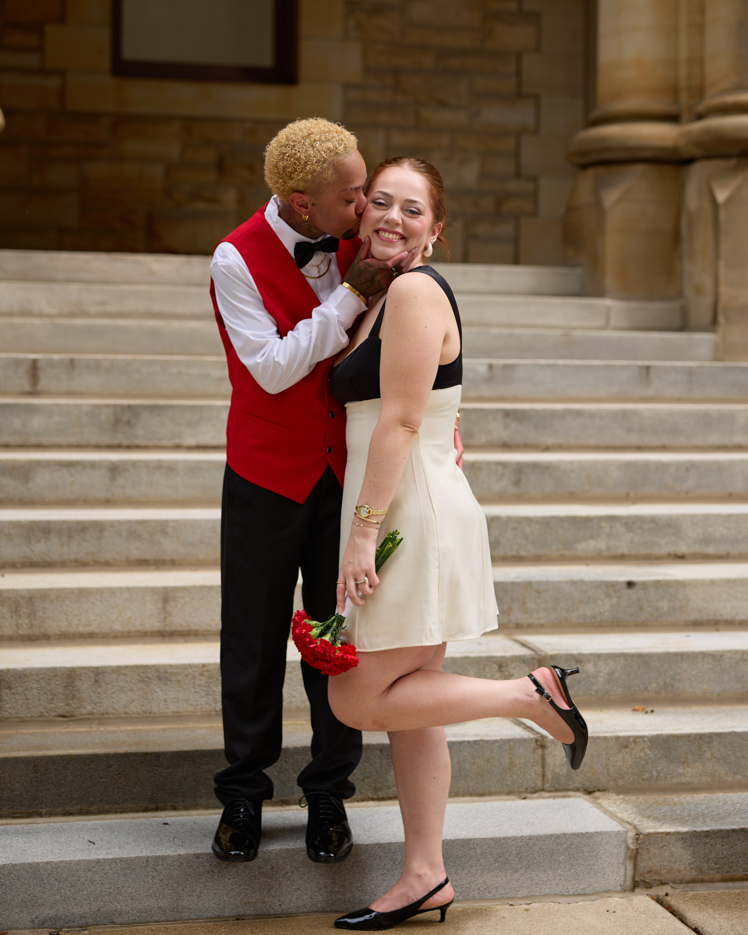 Josie & William Сity hall ceremonies +Photoshoot afterward, Columbus. Columbus Proposal & Wedding Photographer | Kovyphoto