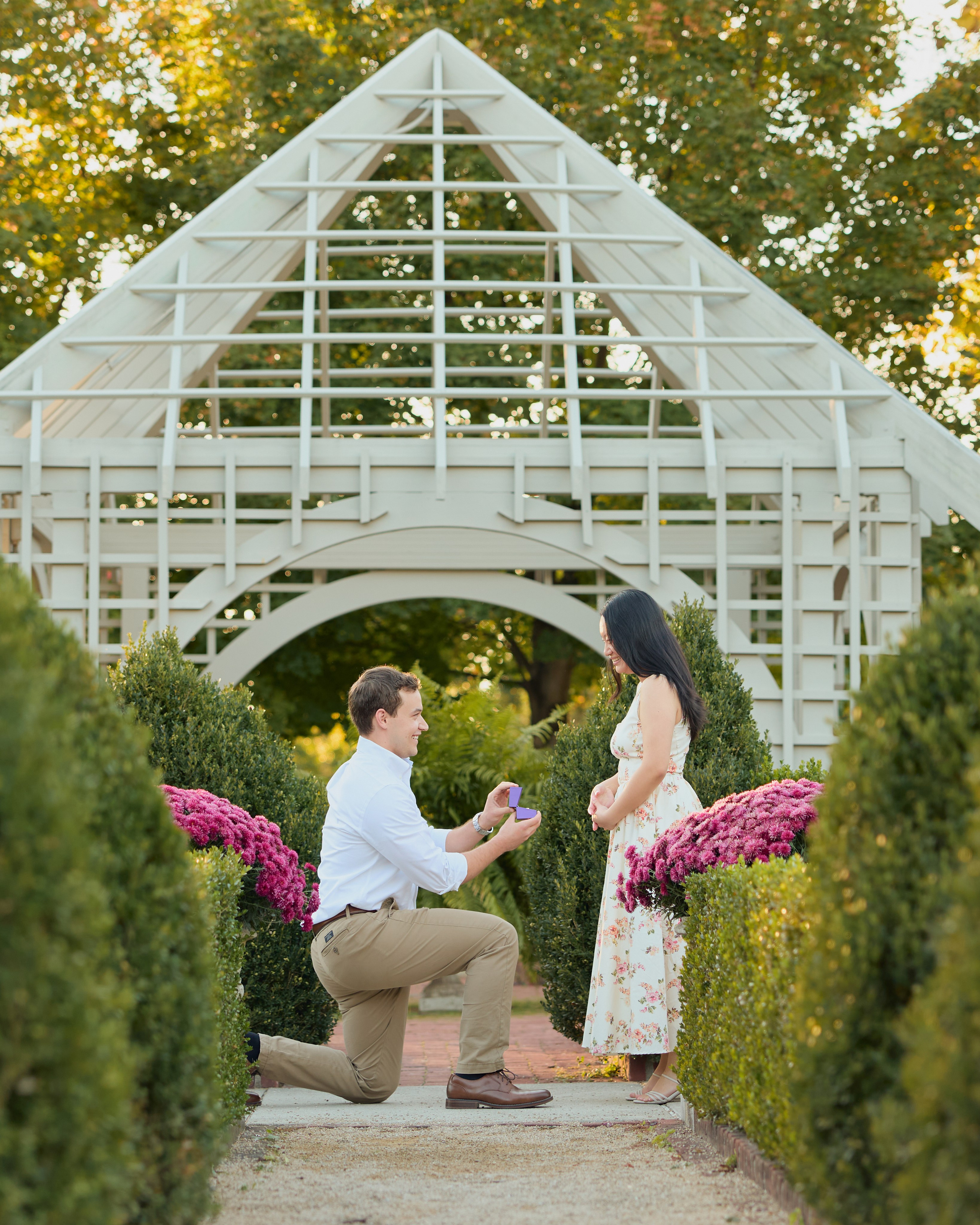Franklin Park Fall Proposal | Columbus Ohio Proposal Photographer