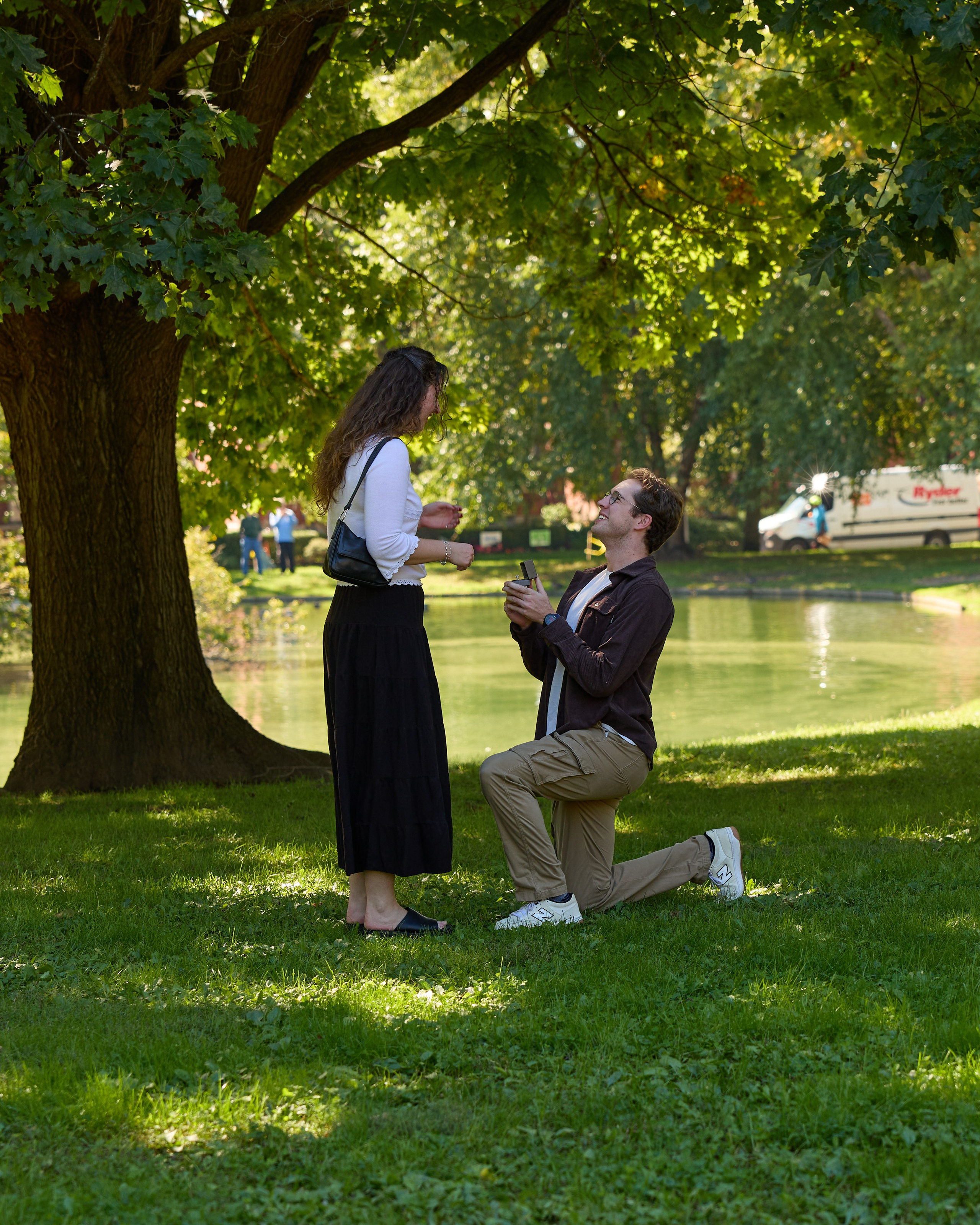 Schiller Park Proposal | Columbus Ohio Photographer