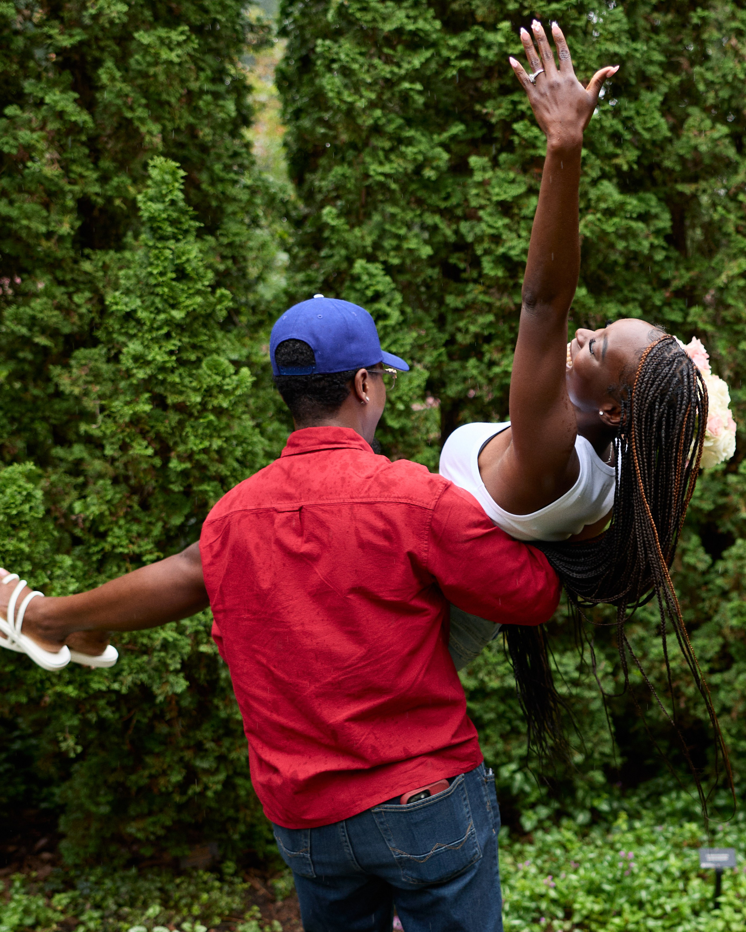 Inniswood Metro Gardens Proposal Photographer | Columbus Ohio