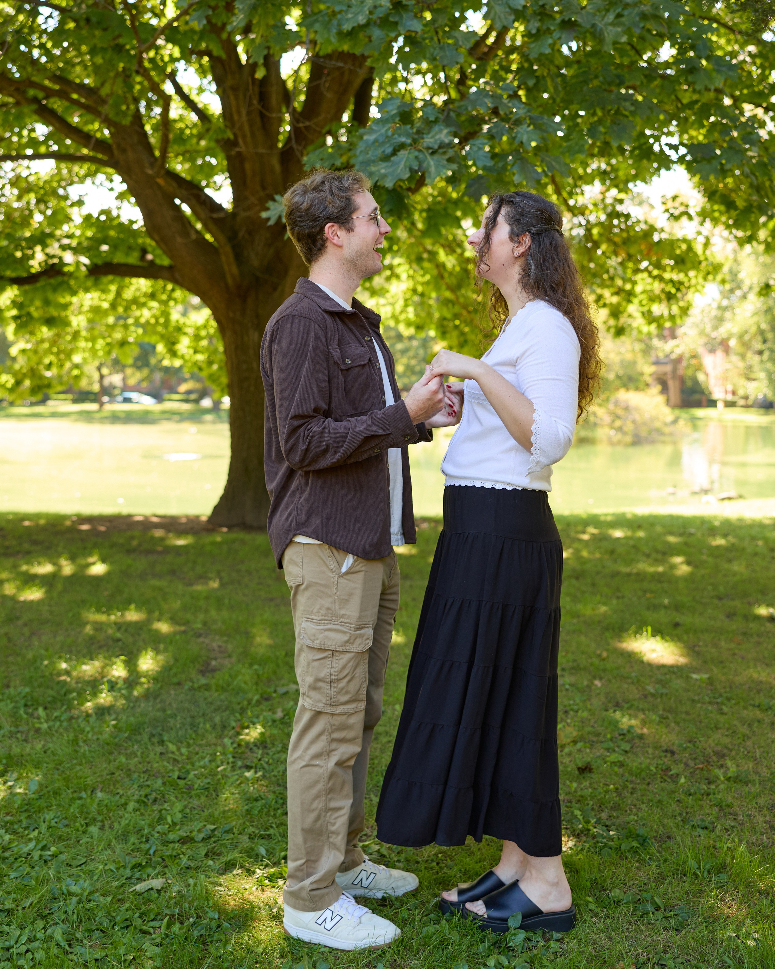 Schiller Park Proposal | Columbus Ohio Photographer