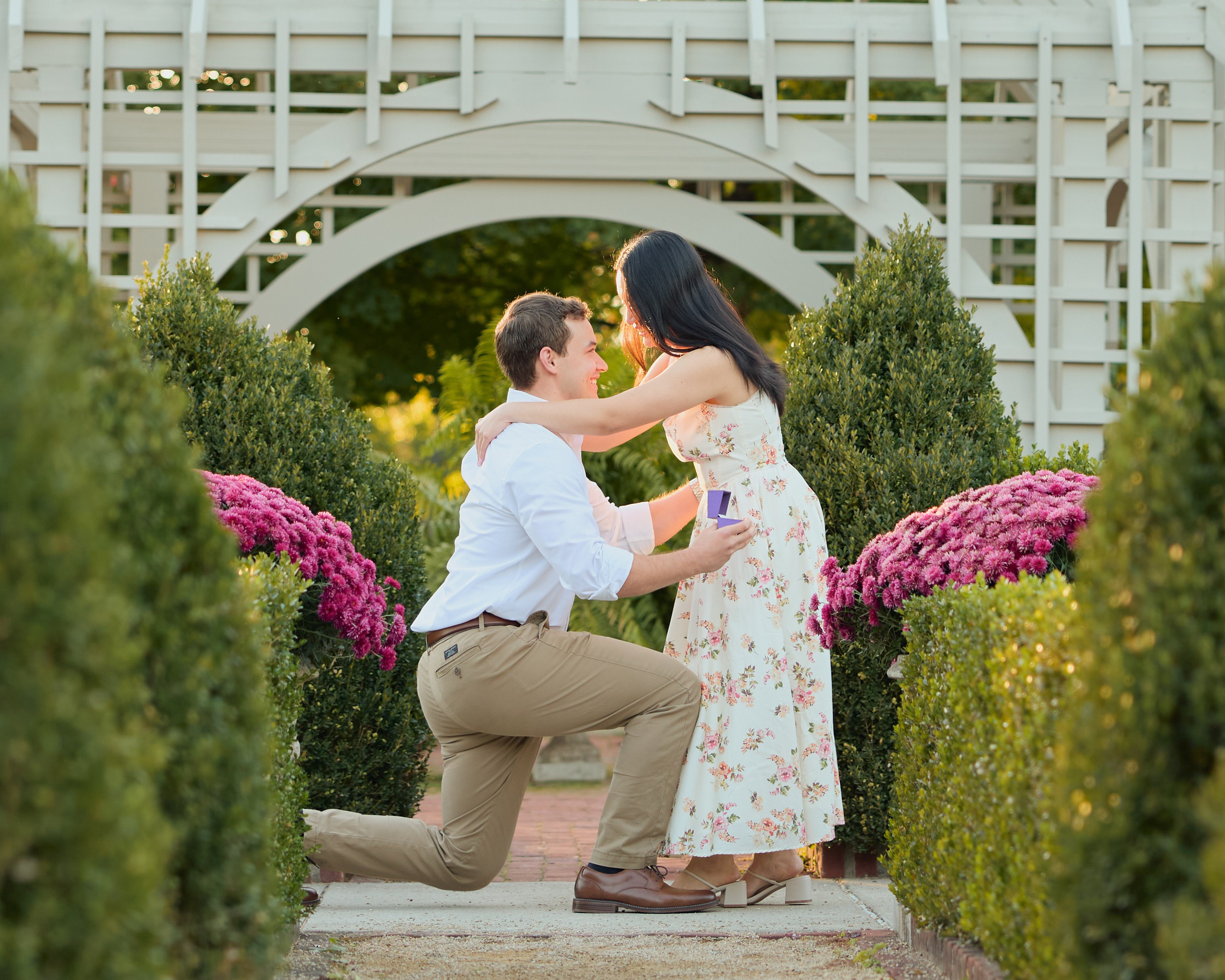Franklin Park Gazebo Proposal | Columbus Ohio Photographer