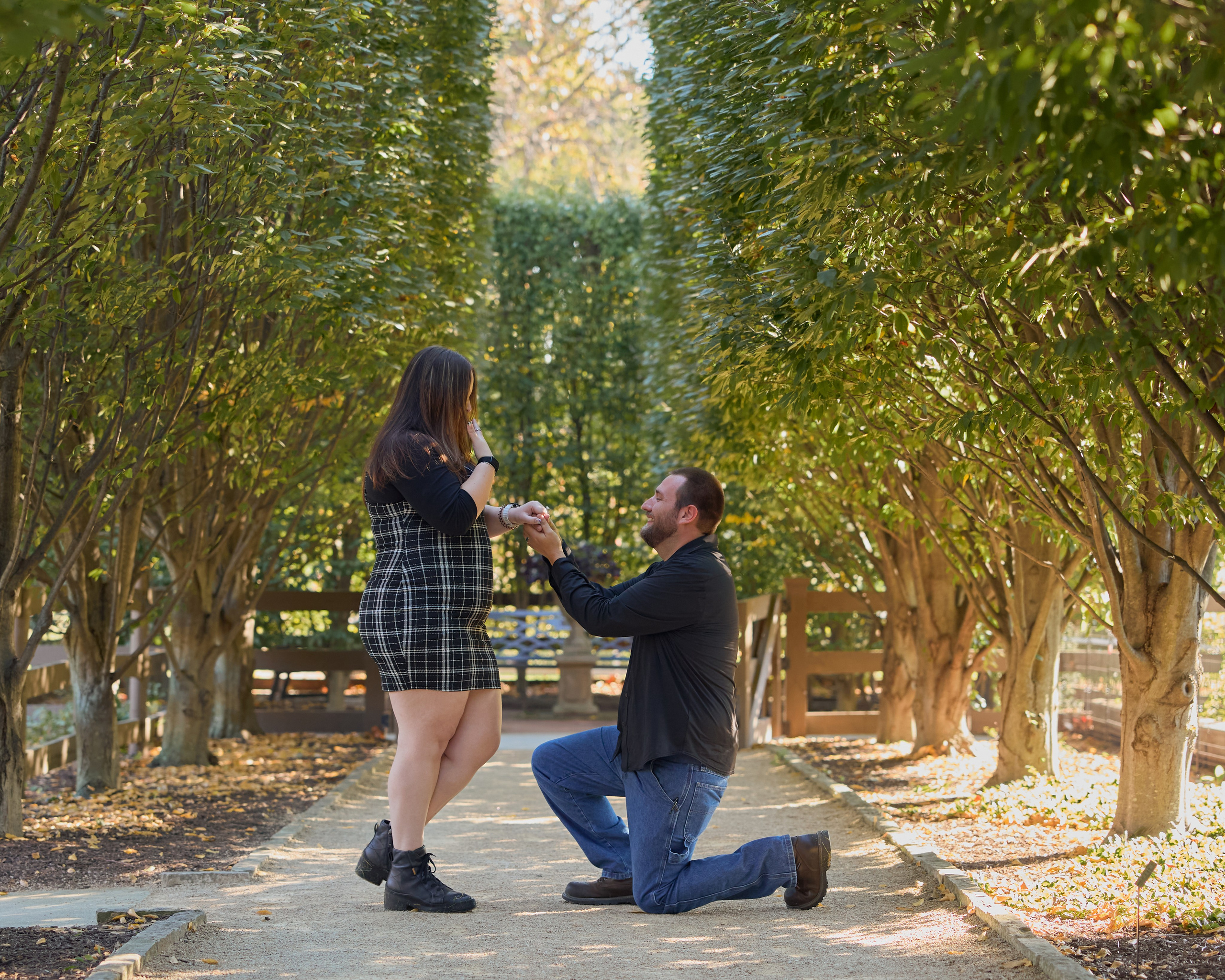 Franklin Park Gazebo Proposal | Columbus Ohio Photographer