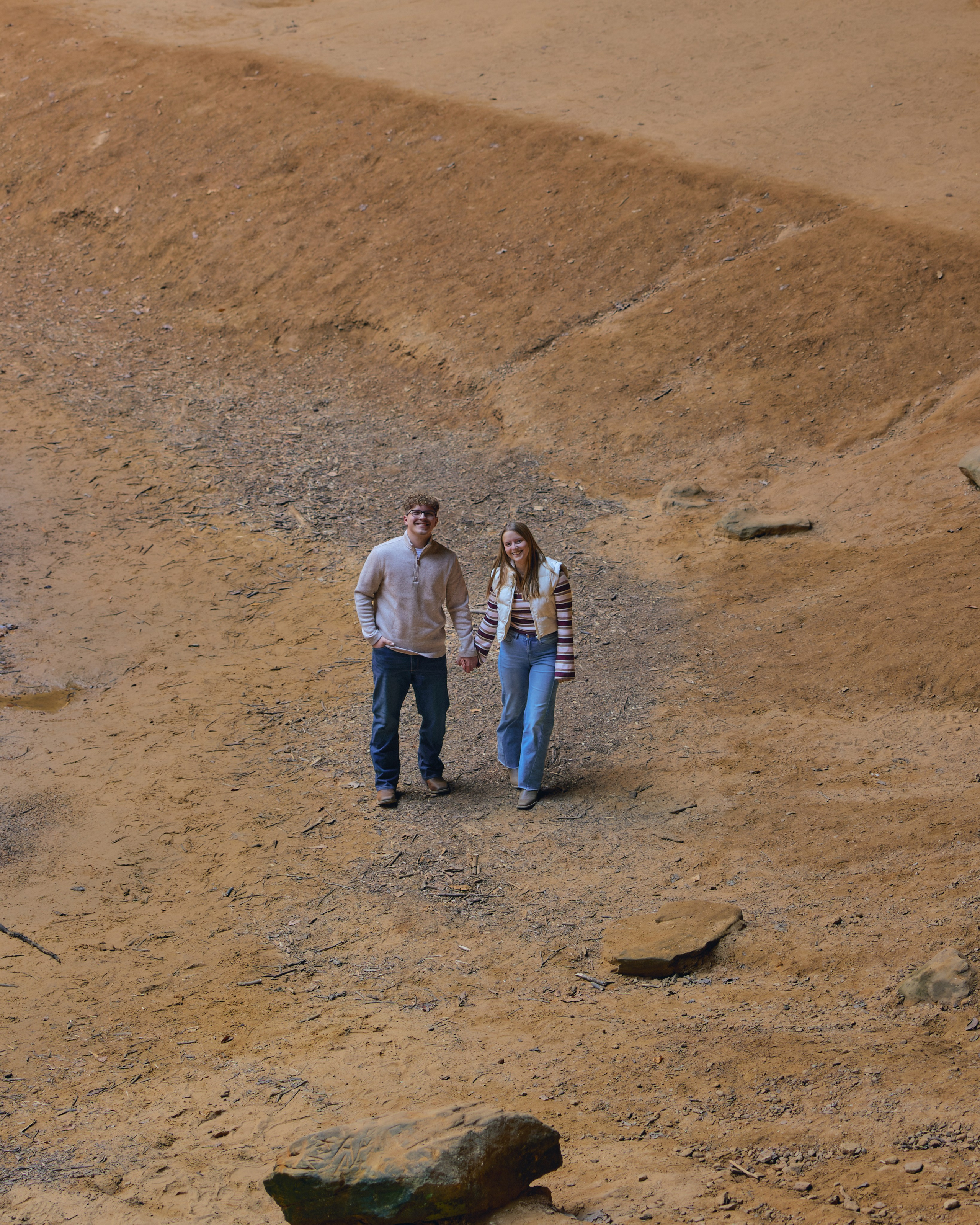 Ash Cave Proposal | Hocking Hills Ohio Proposal Photographer