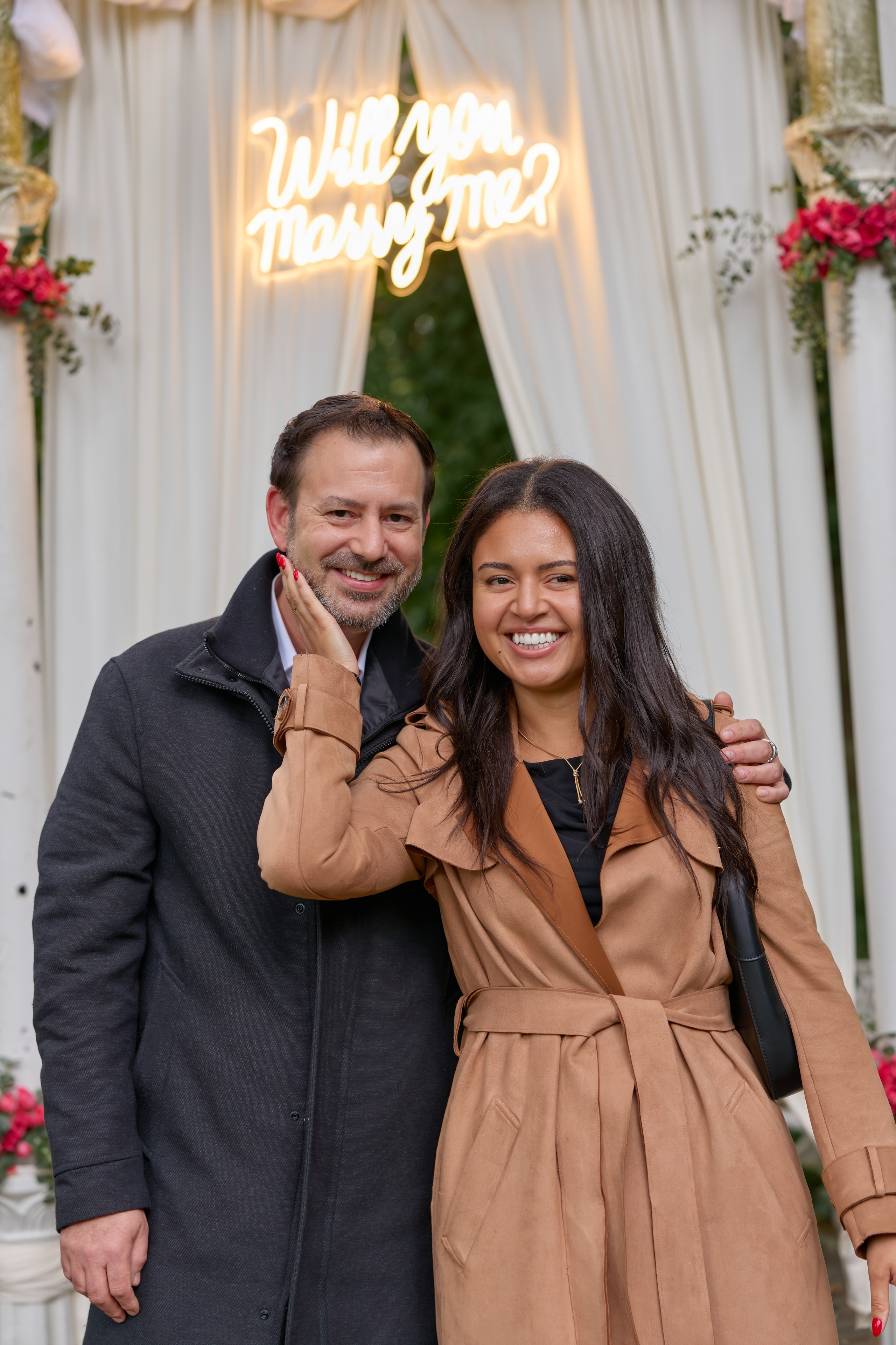 Park of Roses Proposal Photographer | Columbus Ohio