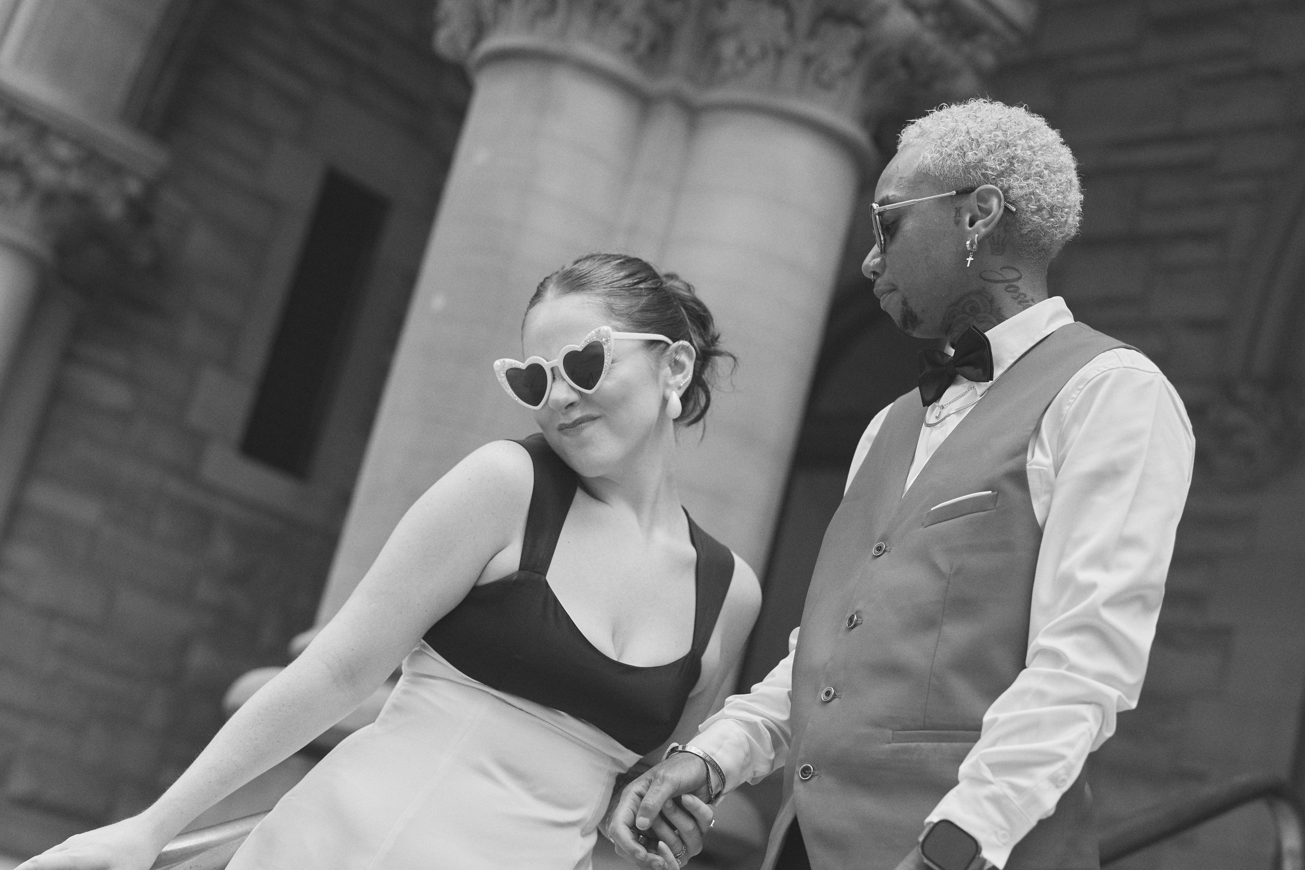 Josie & William Сity hall ceremonies +Photoshoot afterward, Columbus. Columbus Proposal & Wedding Photographer | Kovyphoto