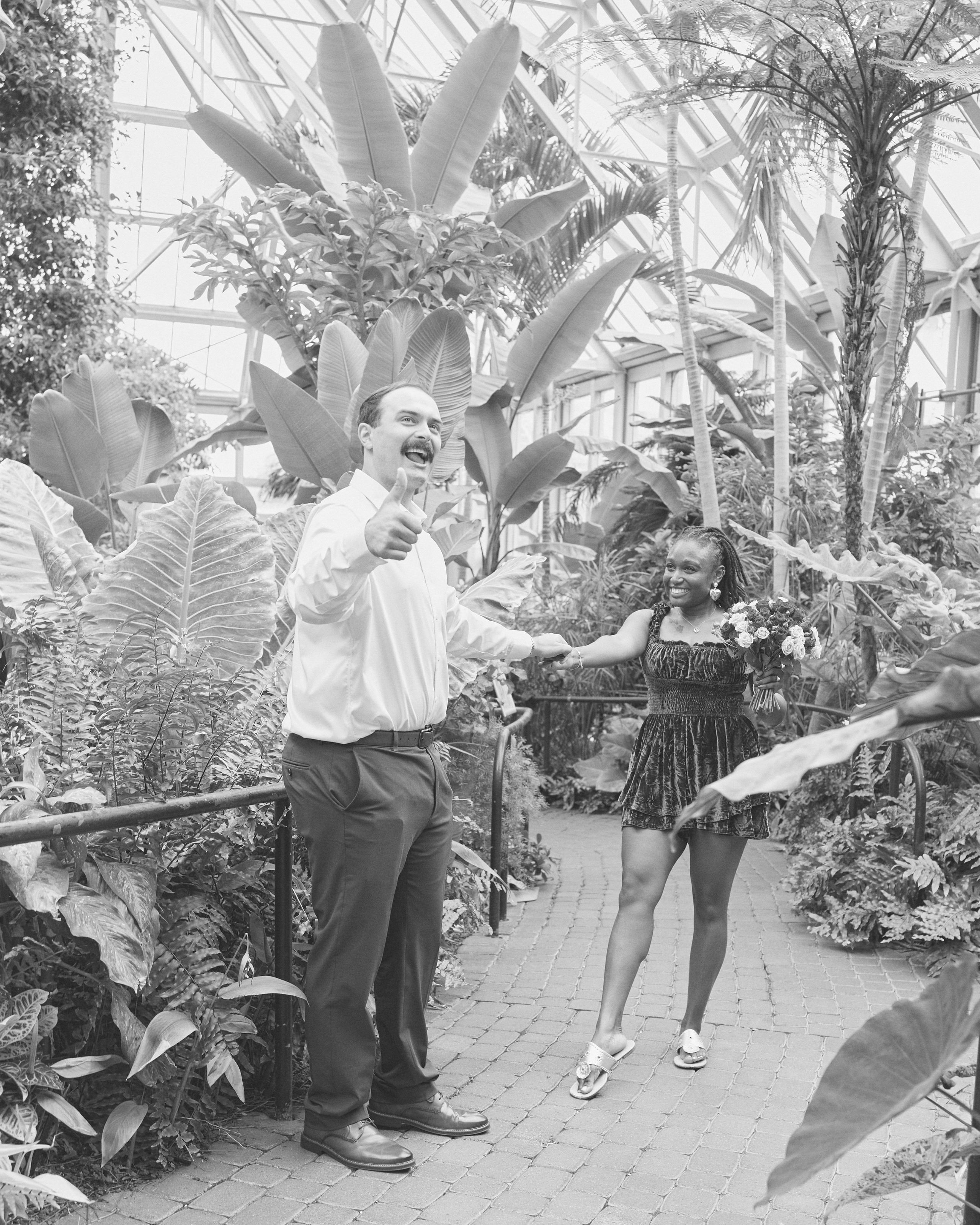 Franklin Park Conservatory Proposal Photographer | Columbus Ohio