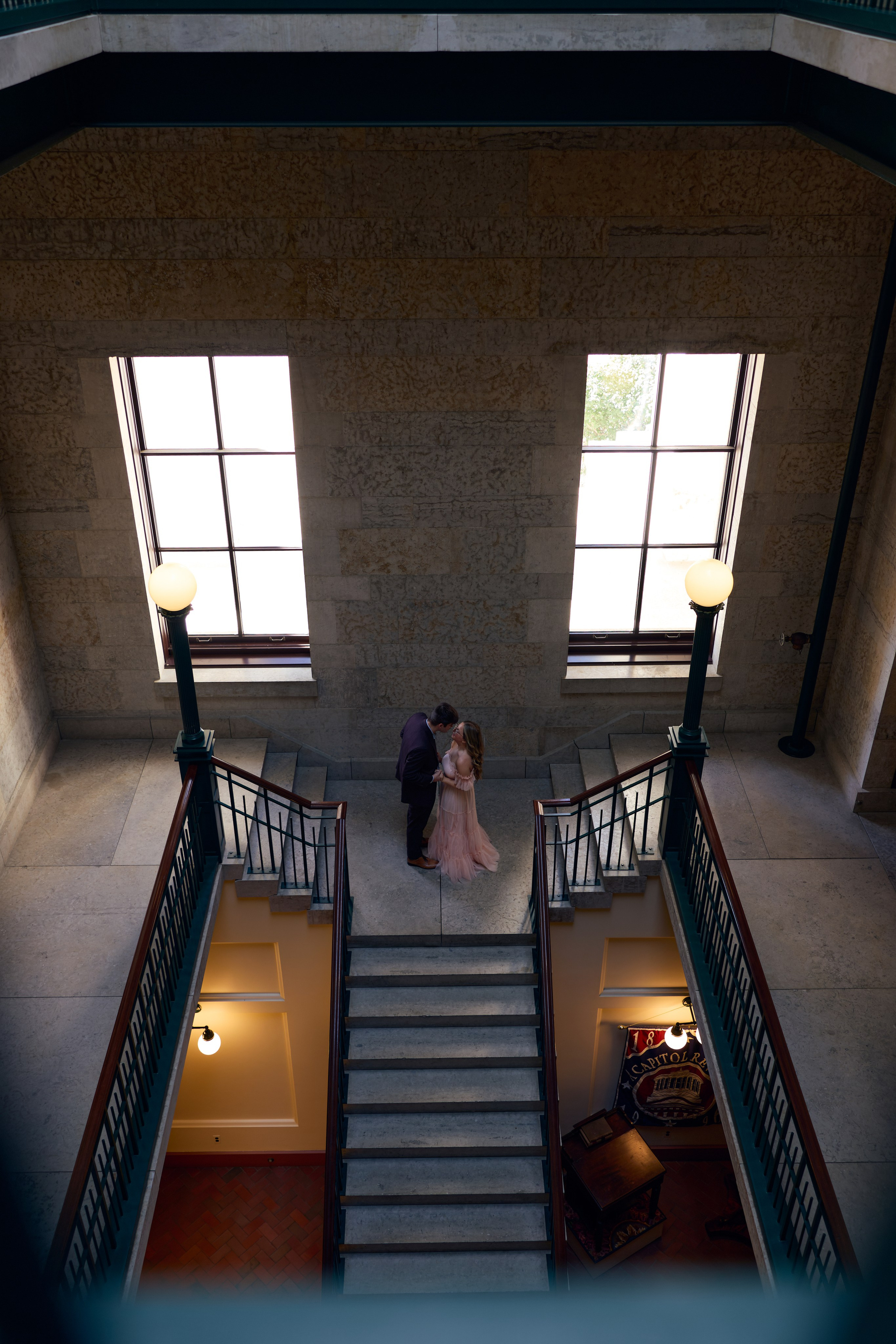 Ohio Statehouse Engagement Photos | Columbus Ohio Photographer