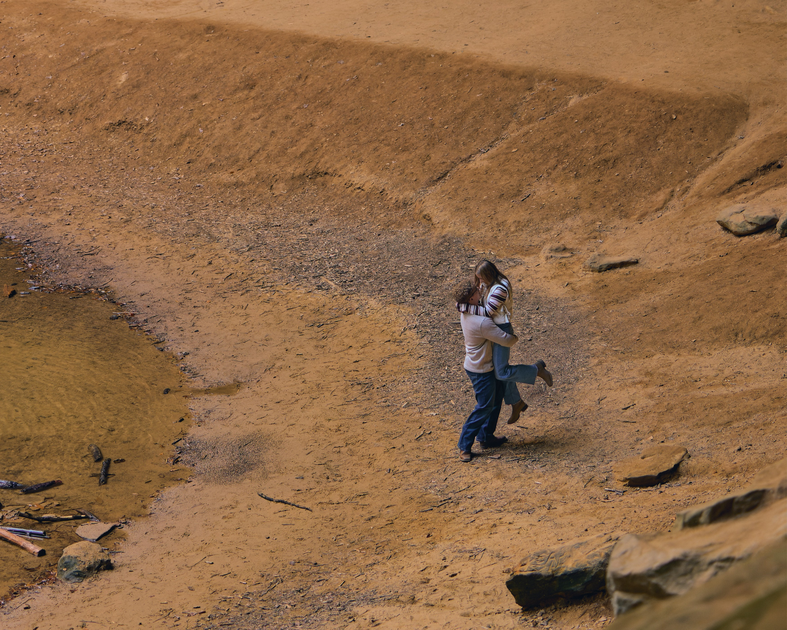 Ash Cave Proposal | Hocking Hills Ohio Proposal Photographer